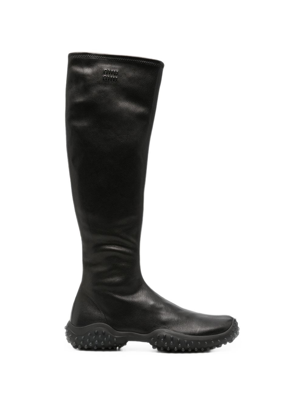 Miu Miu Stretch Leather Boots