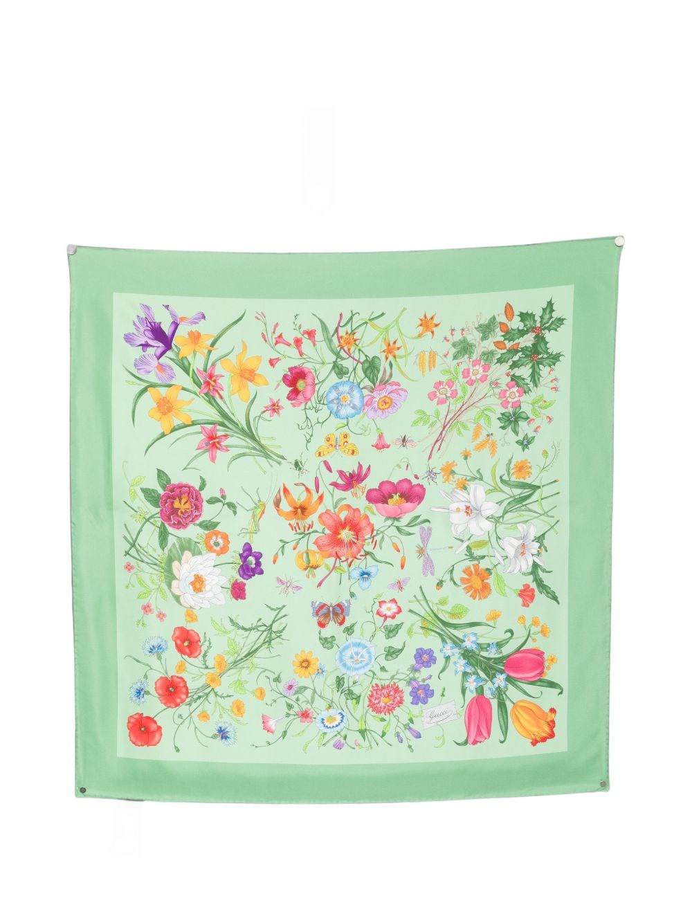 Gucci Printed Silk Foulard Gucci Printed Silk Foulard