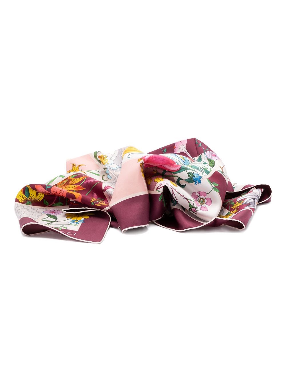 Gucci Printed Silk Foulard Gucci Printed Silk Foulard