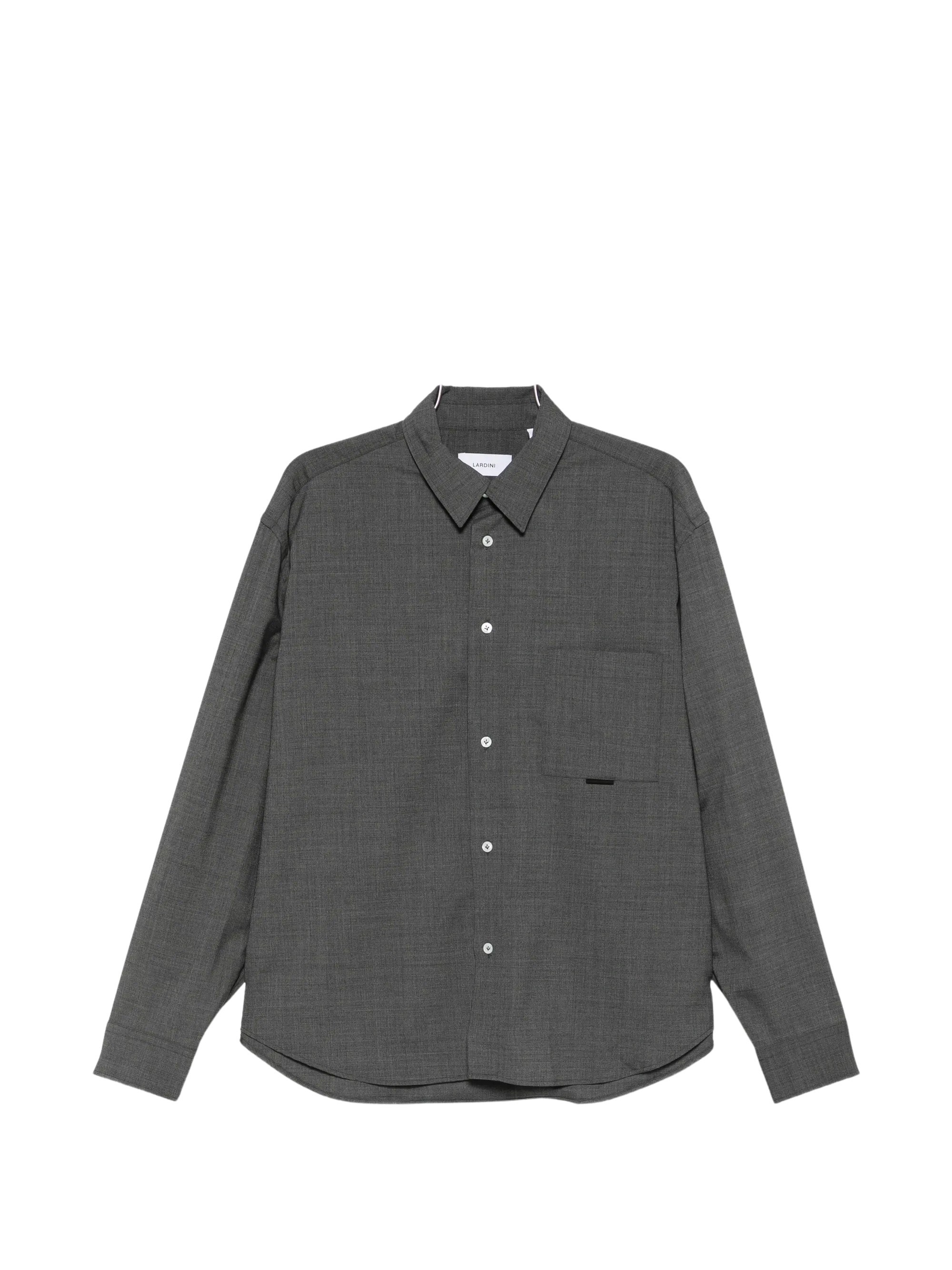 Chest-Pocket Button-Up Shirt