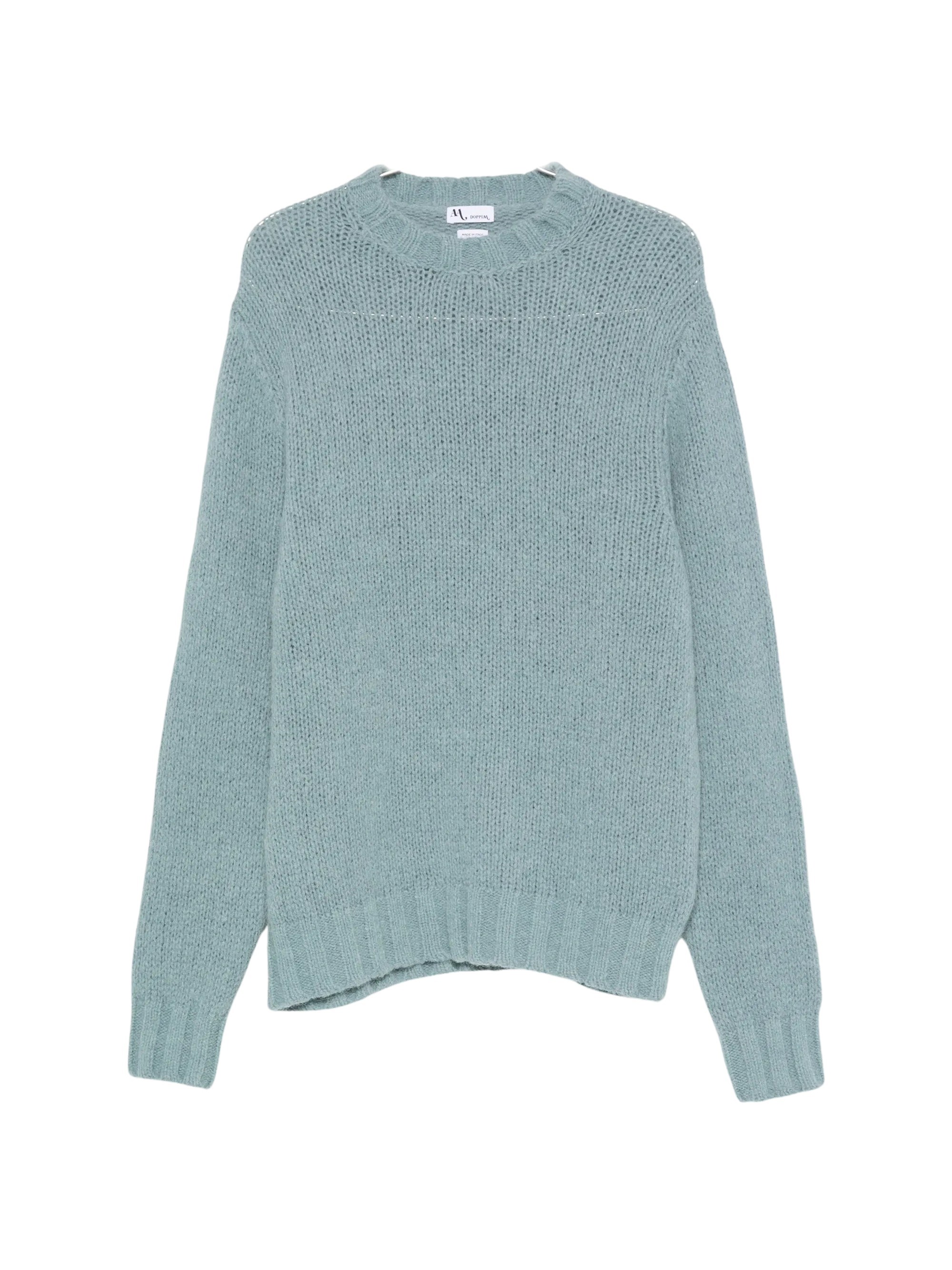 Chunky-Knit Crew-Neck Sweater