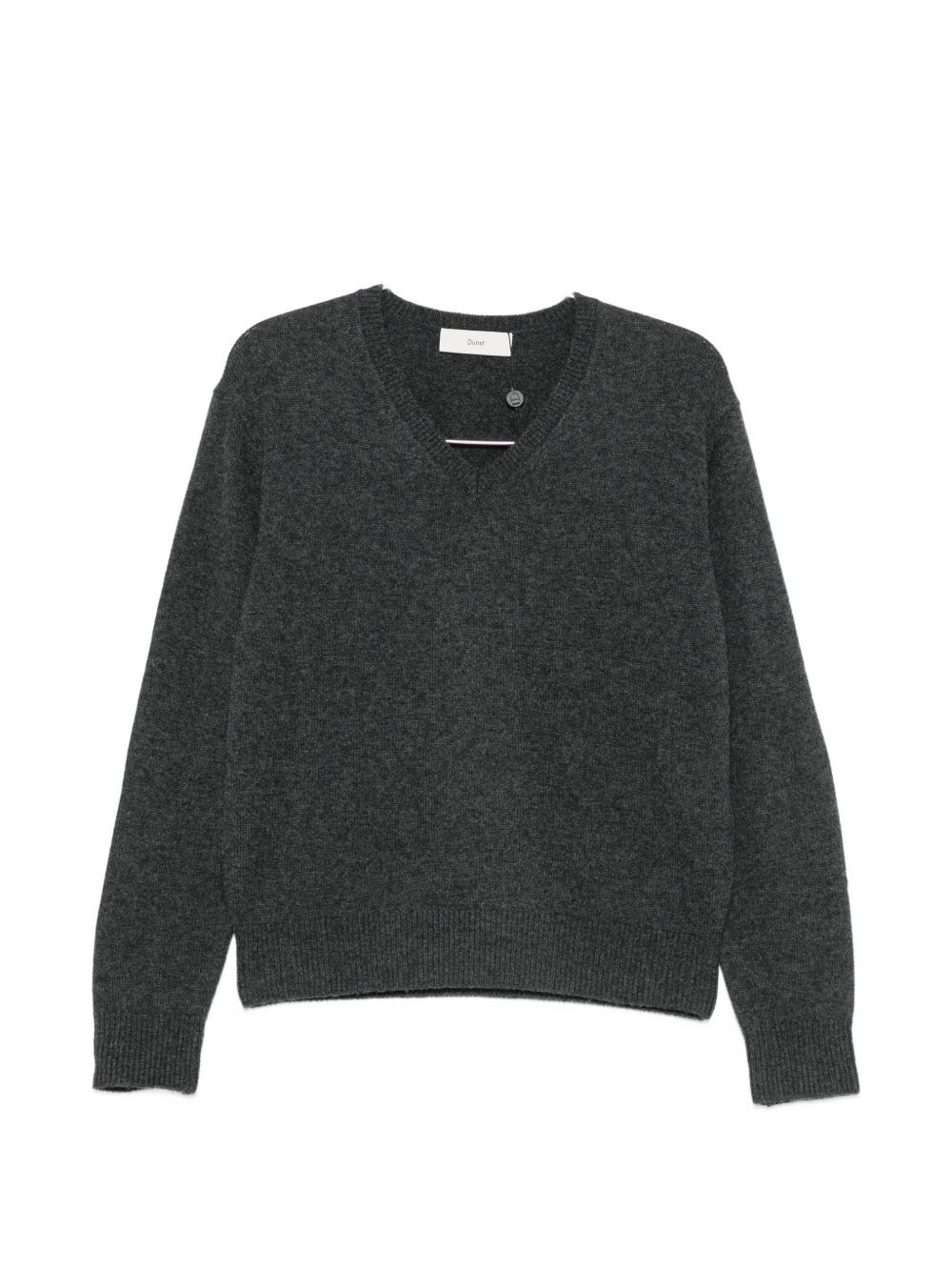 DUNST Wool And Cashmere V-Necked Sweater