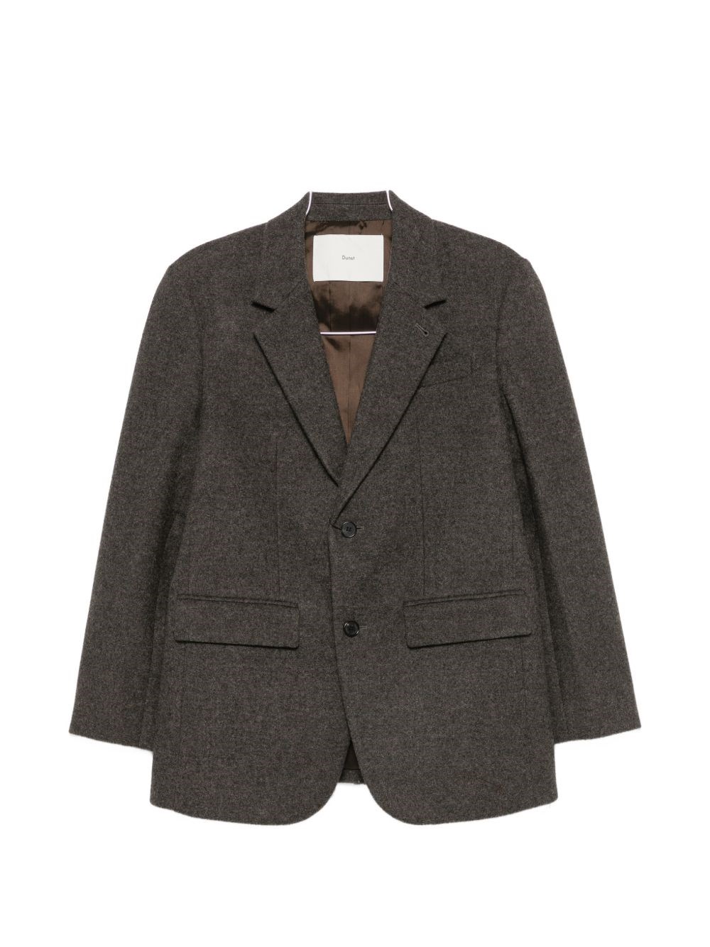 DUNST Wool Single-Breasted Blazer Jacket