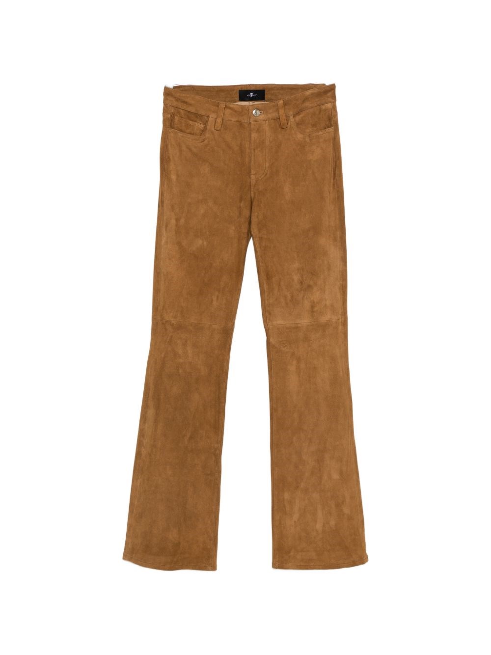7 FOR ALL MANKIND Suede Leather Trousers