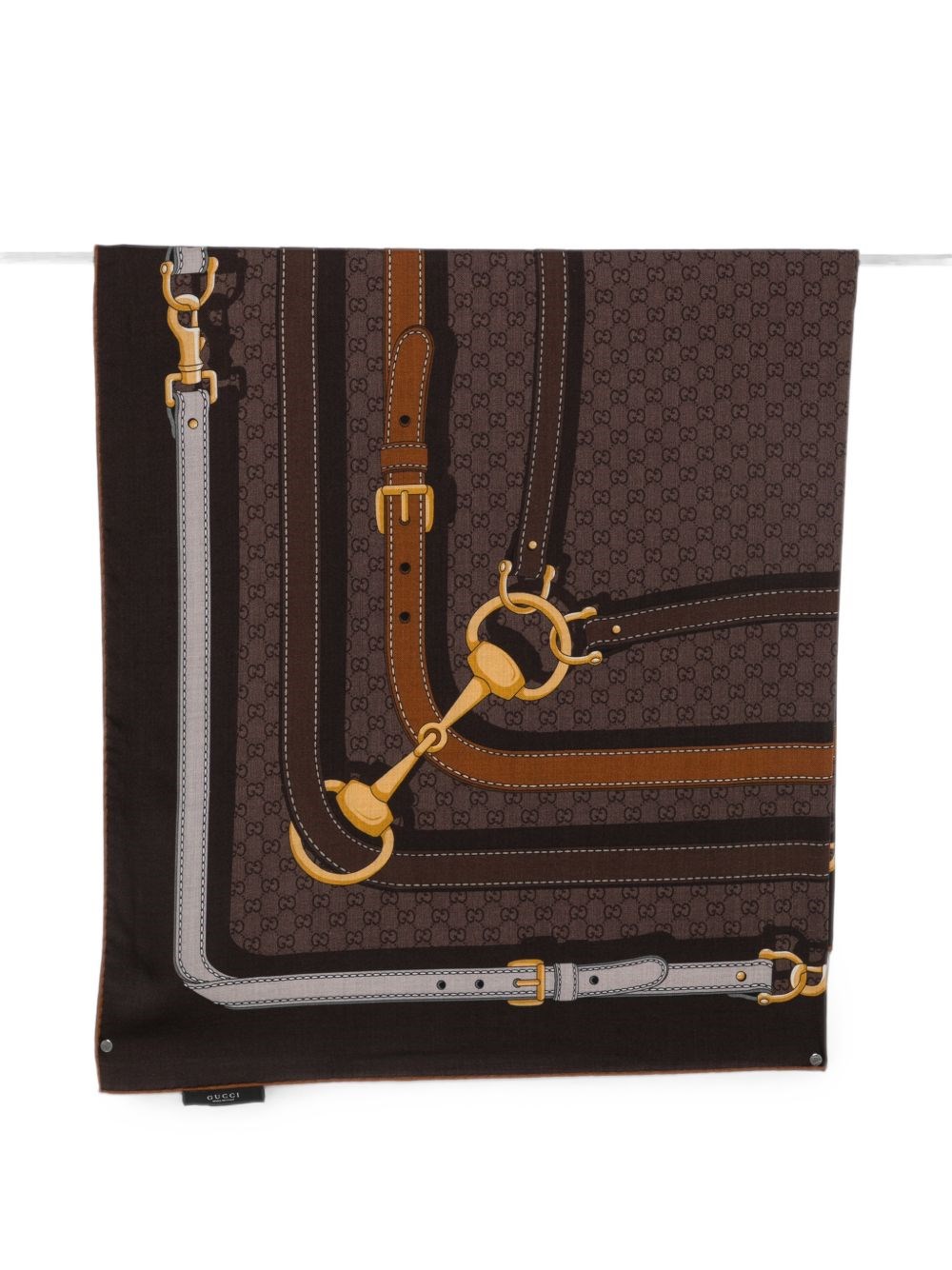 Gucci Printed Silk Foulard Gucci Printed Silk Foulard