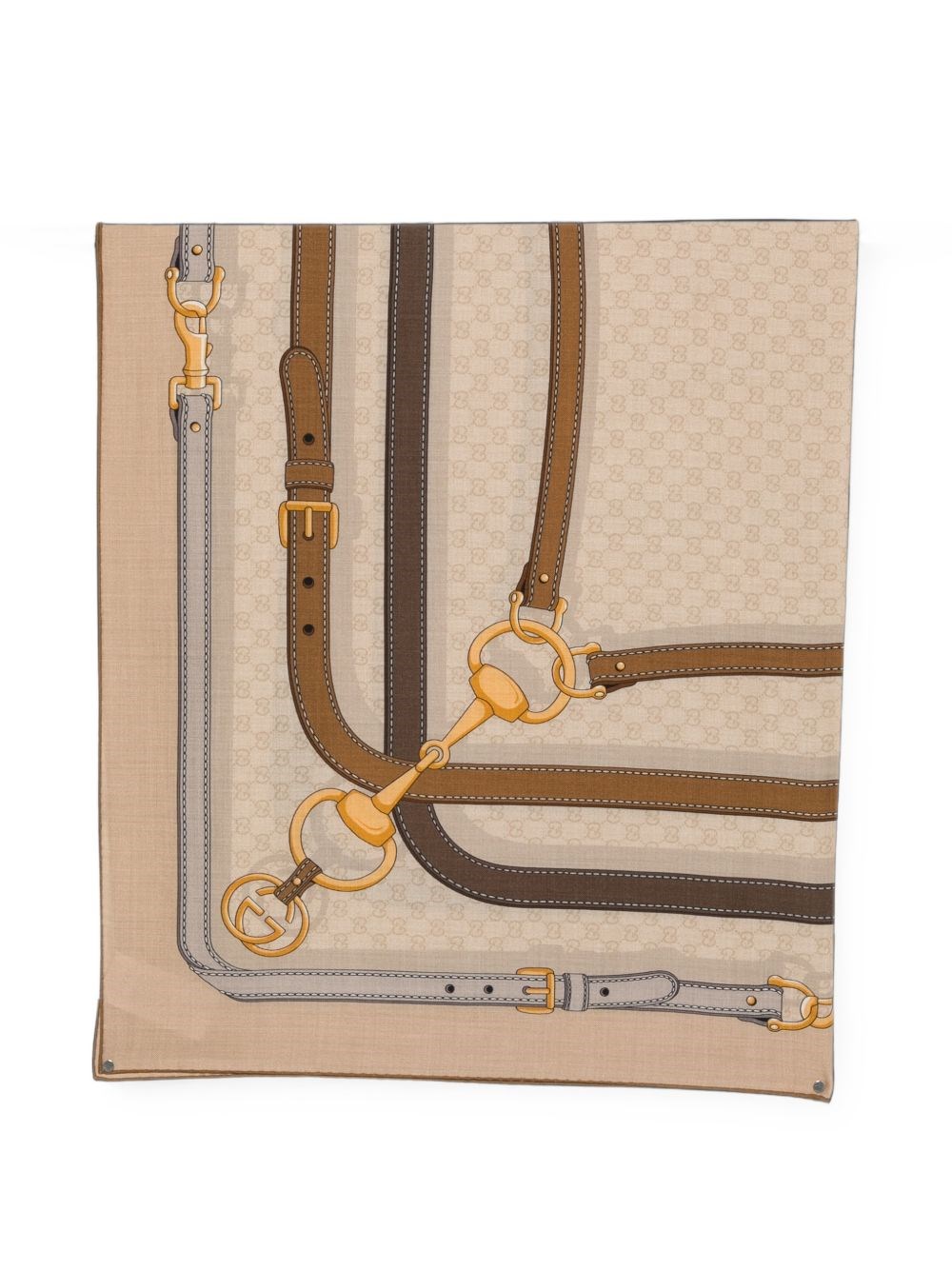 Gucci Printed Silk Foulard Gucci Printed Silk Foulard