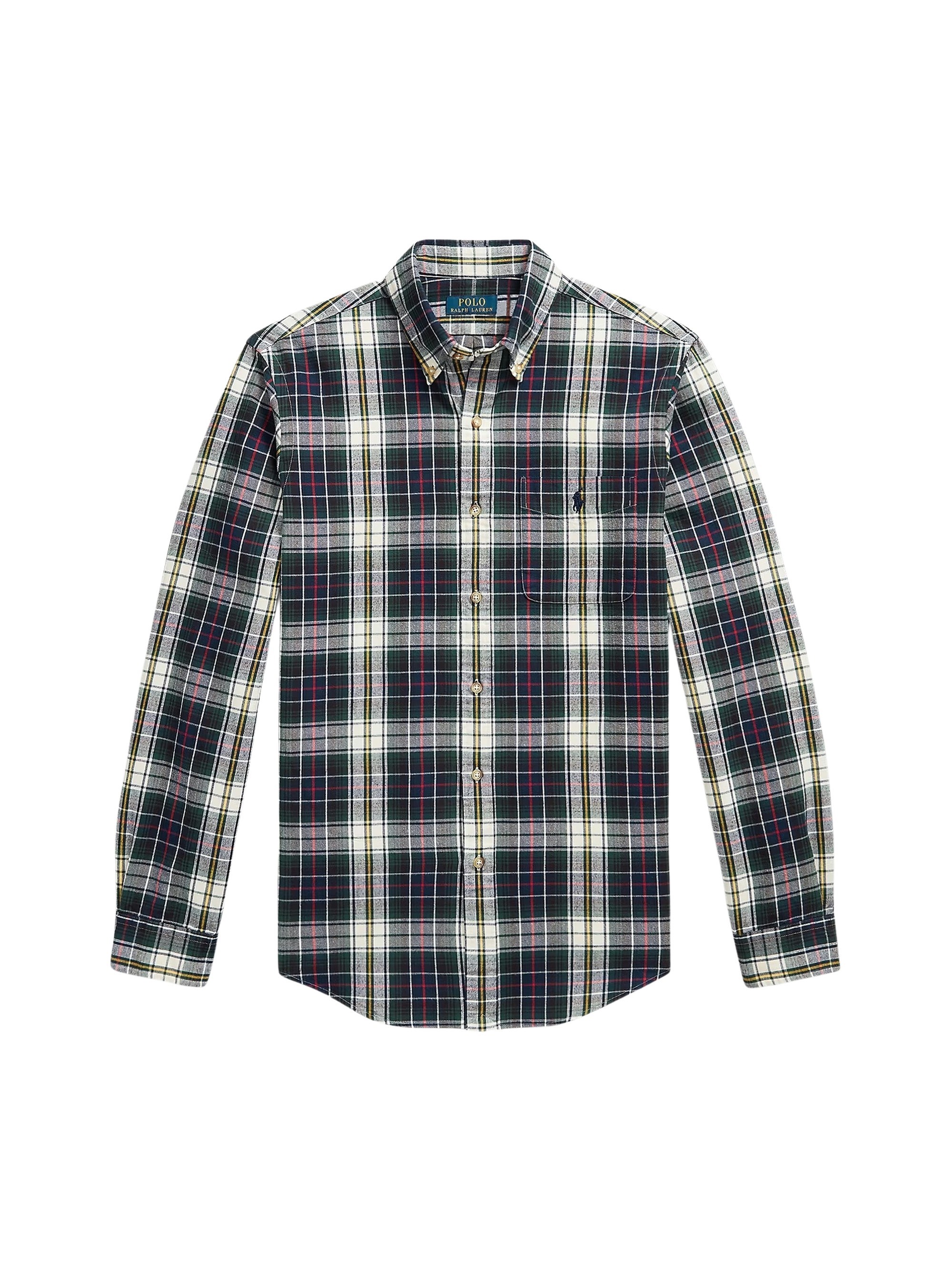 POLO RALPH LAUREN Camicia Oxford Spazzolata A Quadri Su Misura
