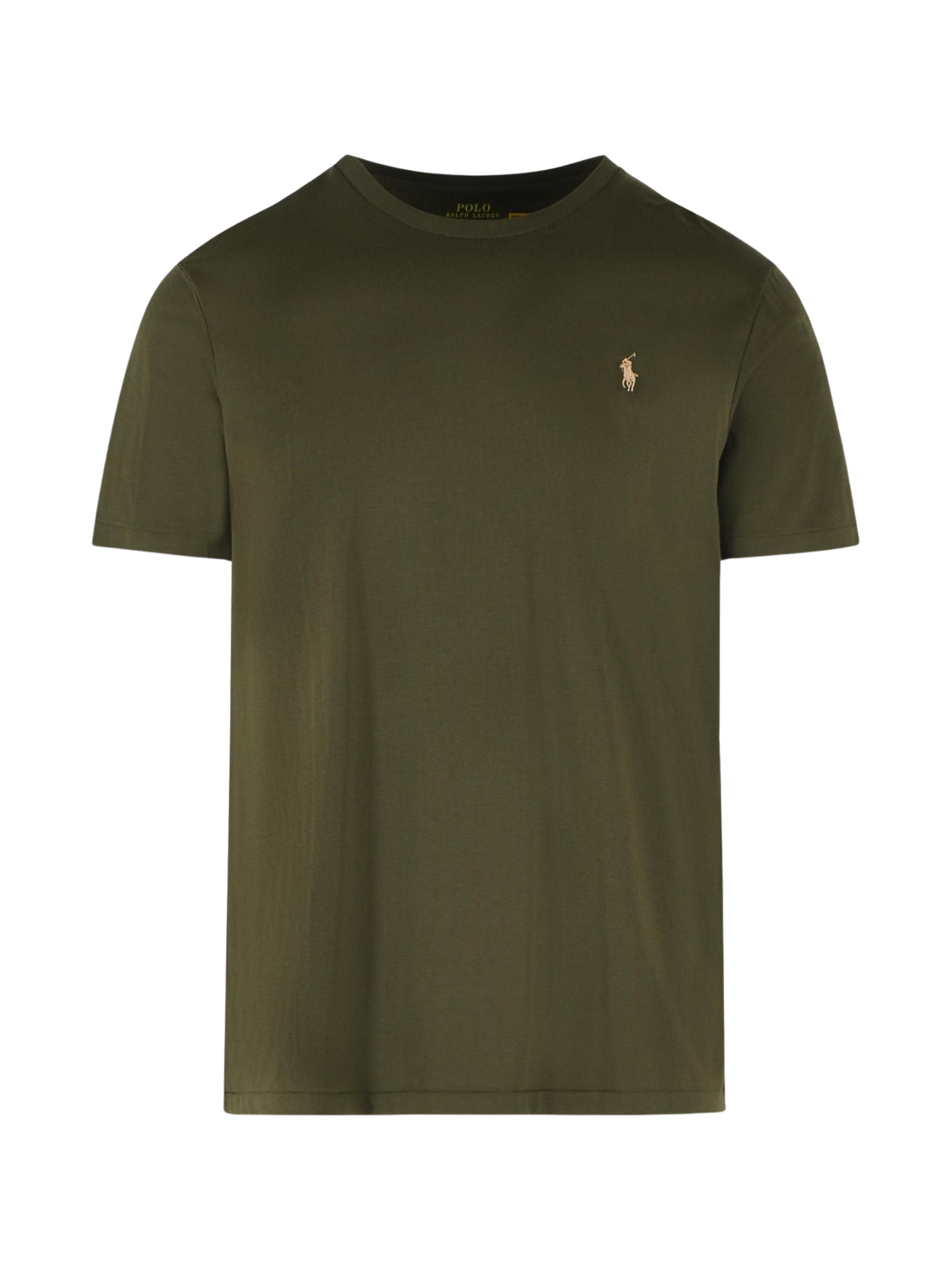 POLO RALPH LAUREN Logo Maglietta A Maniche Corte Con Scollo Rotondo