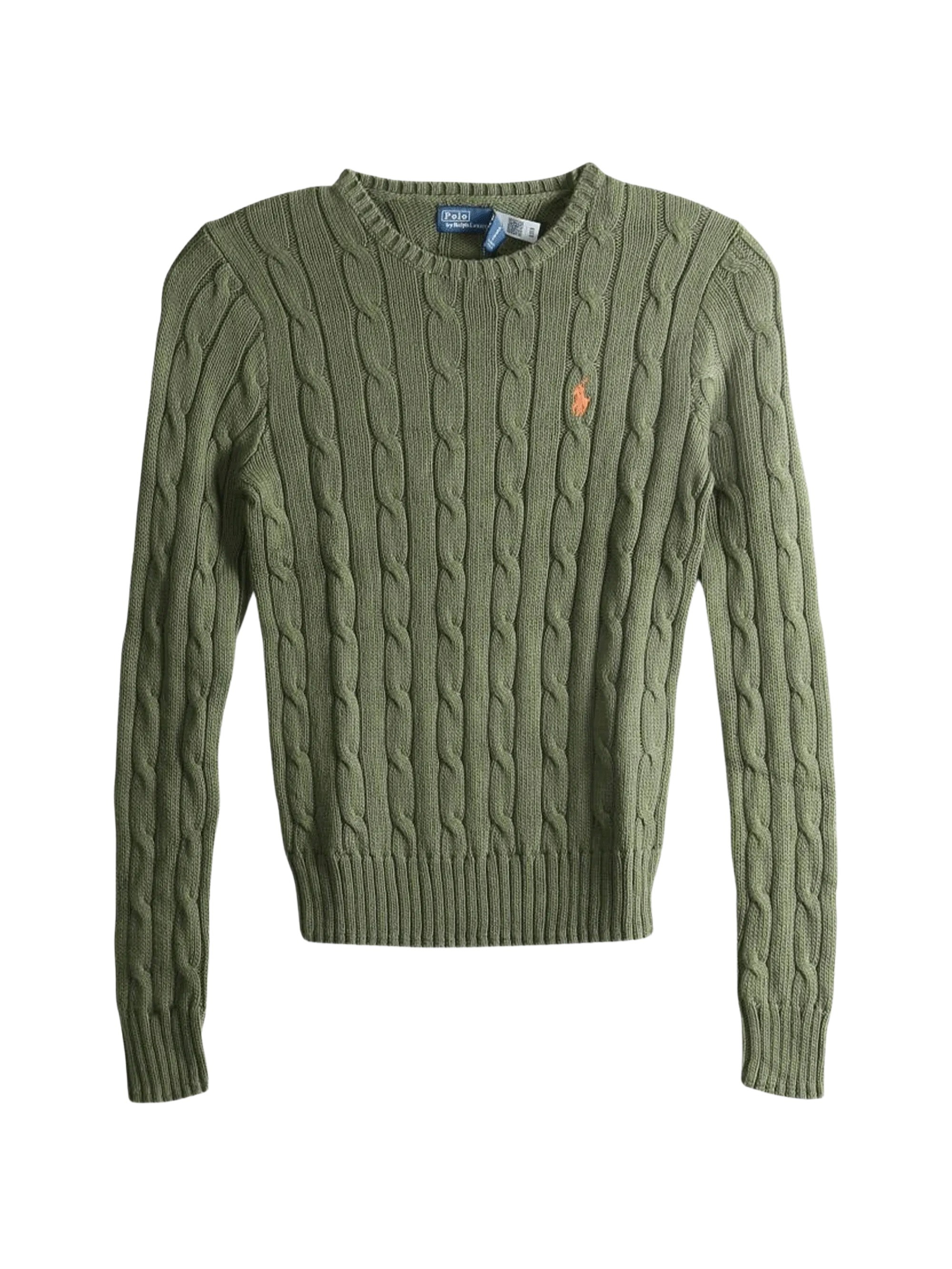 POLO RALPH LAUREN Maglione A Maglia Cable Con Logo Ricamato