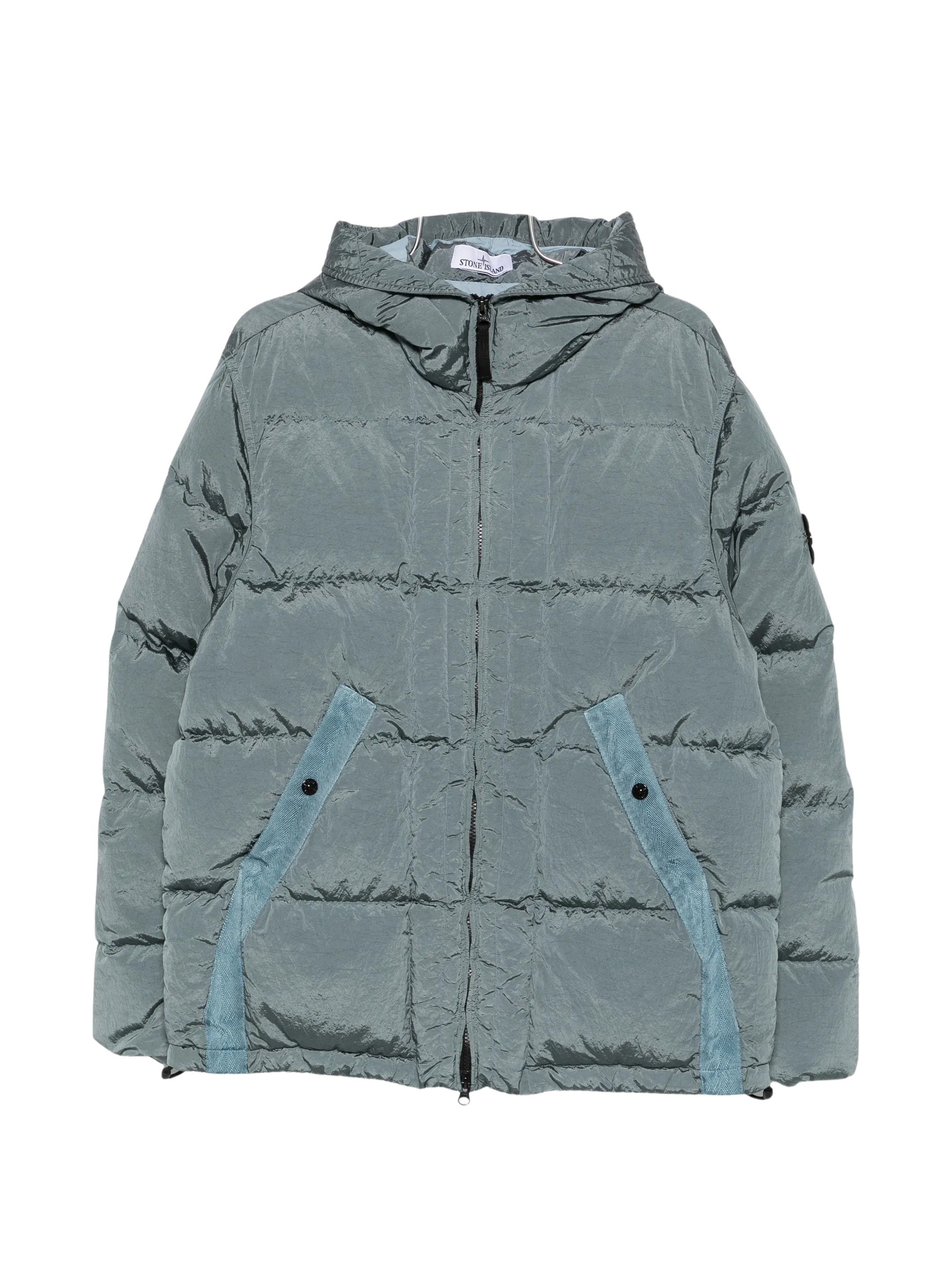 Stone Island Giacca Imbottita Con Cappuccio