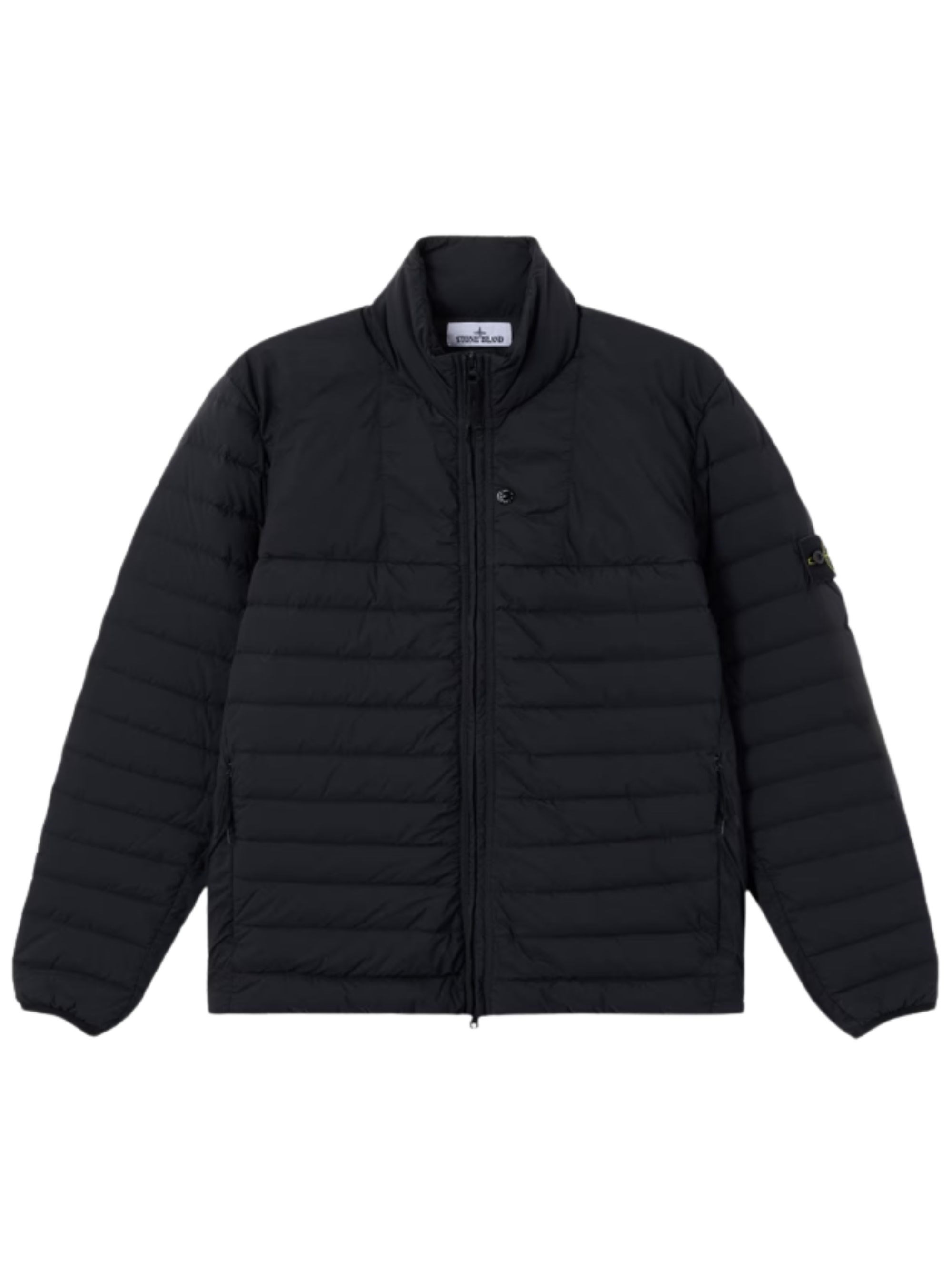 Stone Island Down Jacket With Logo - Male - Down Jackets - Blue - M - Jackets - Image 2