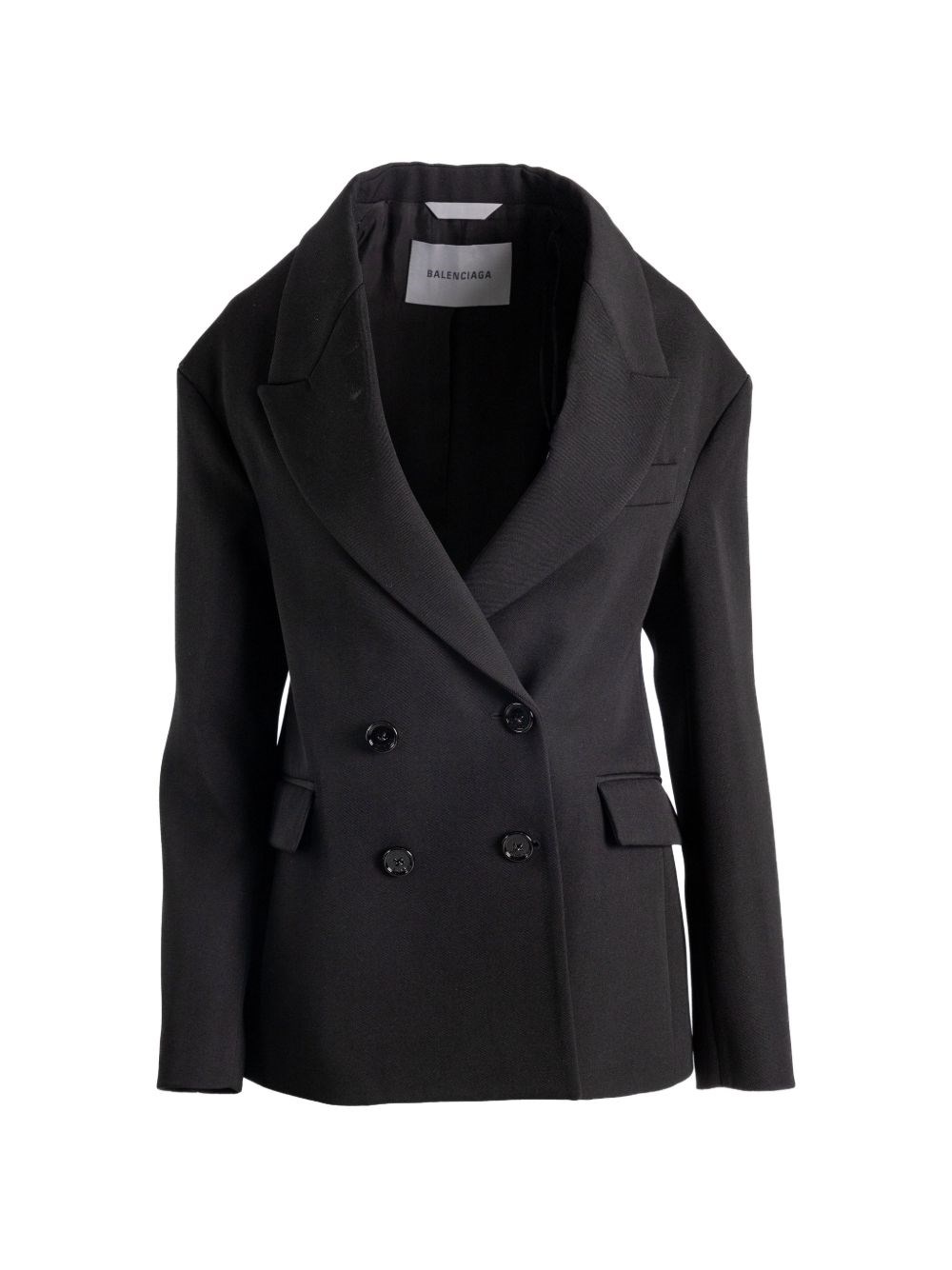 Wool Double-Breasted Jacket