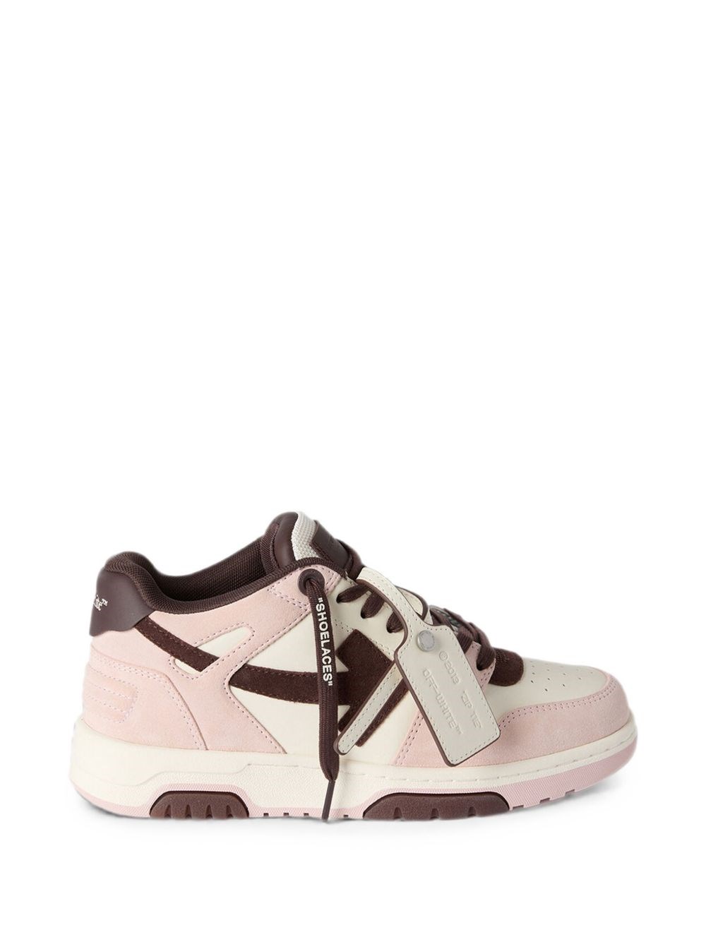 Off White Sneakers In Pelle Out Of Office