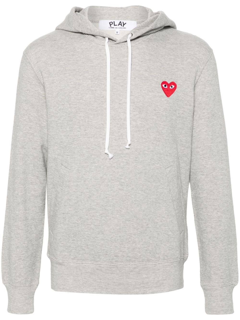 COMME DES GARÇONS PLAY Emblem Heart Cotton Hoodie