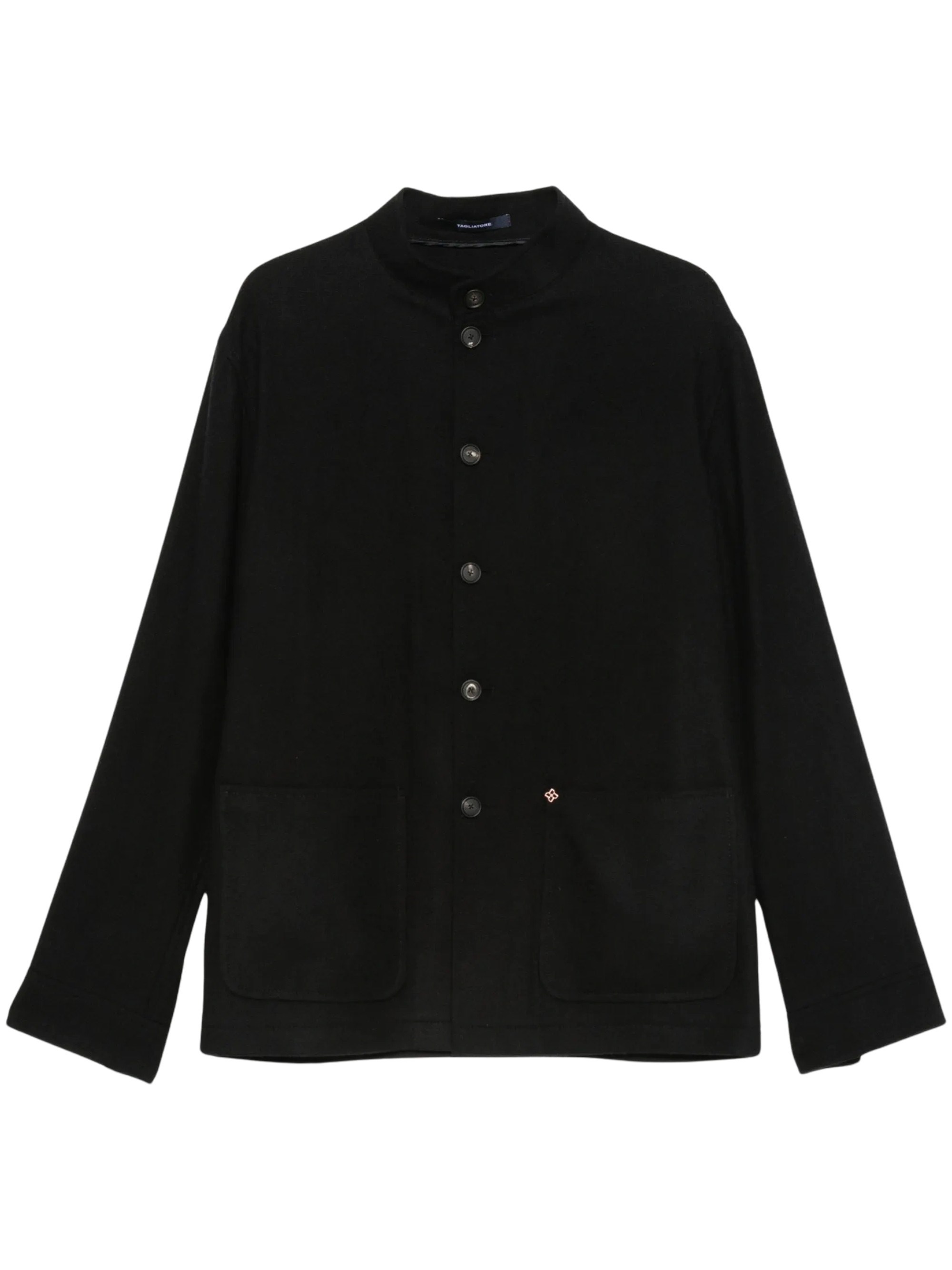 Tagliatore Mandarin-Collar Button-Fastening Blazer