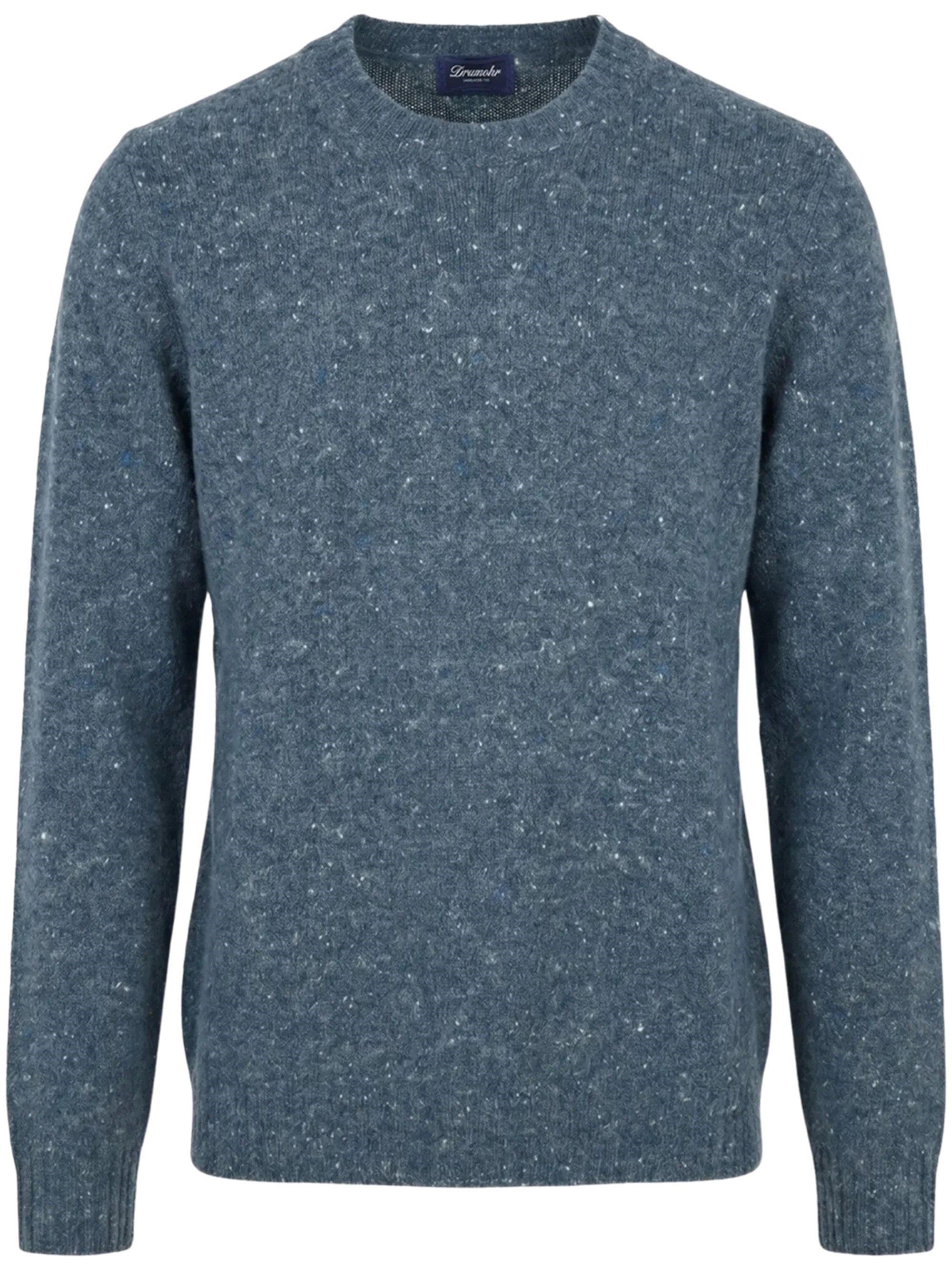 Drumohr Flecked-Knit Wool Sweater
