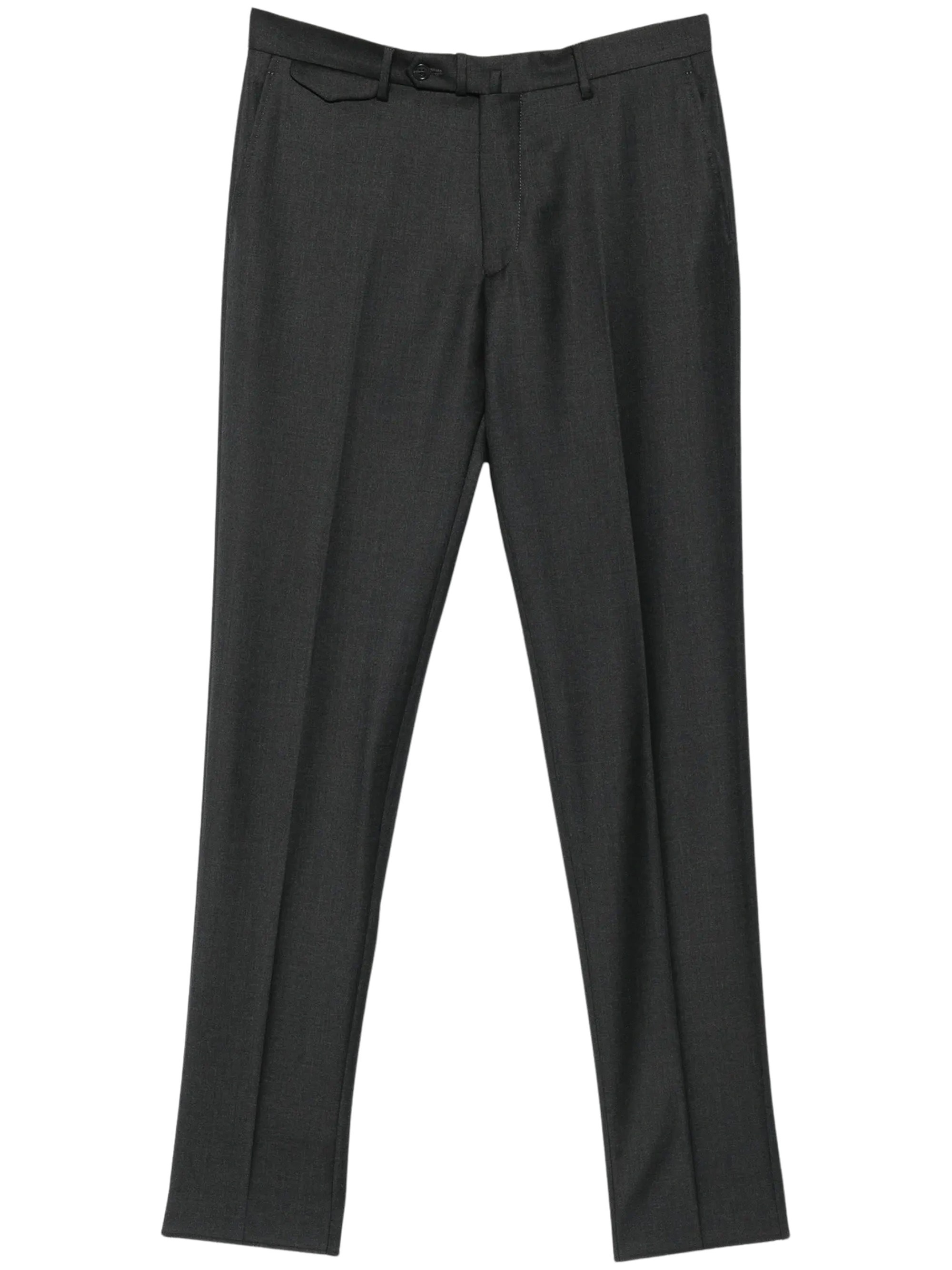 Pocket Belt-Loop Trousers