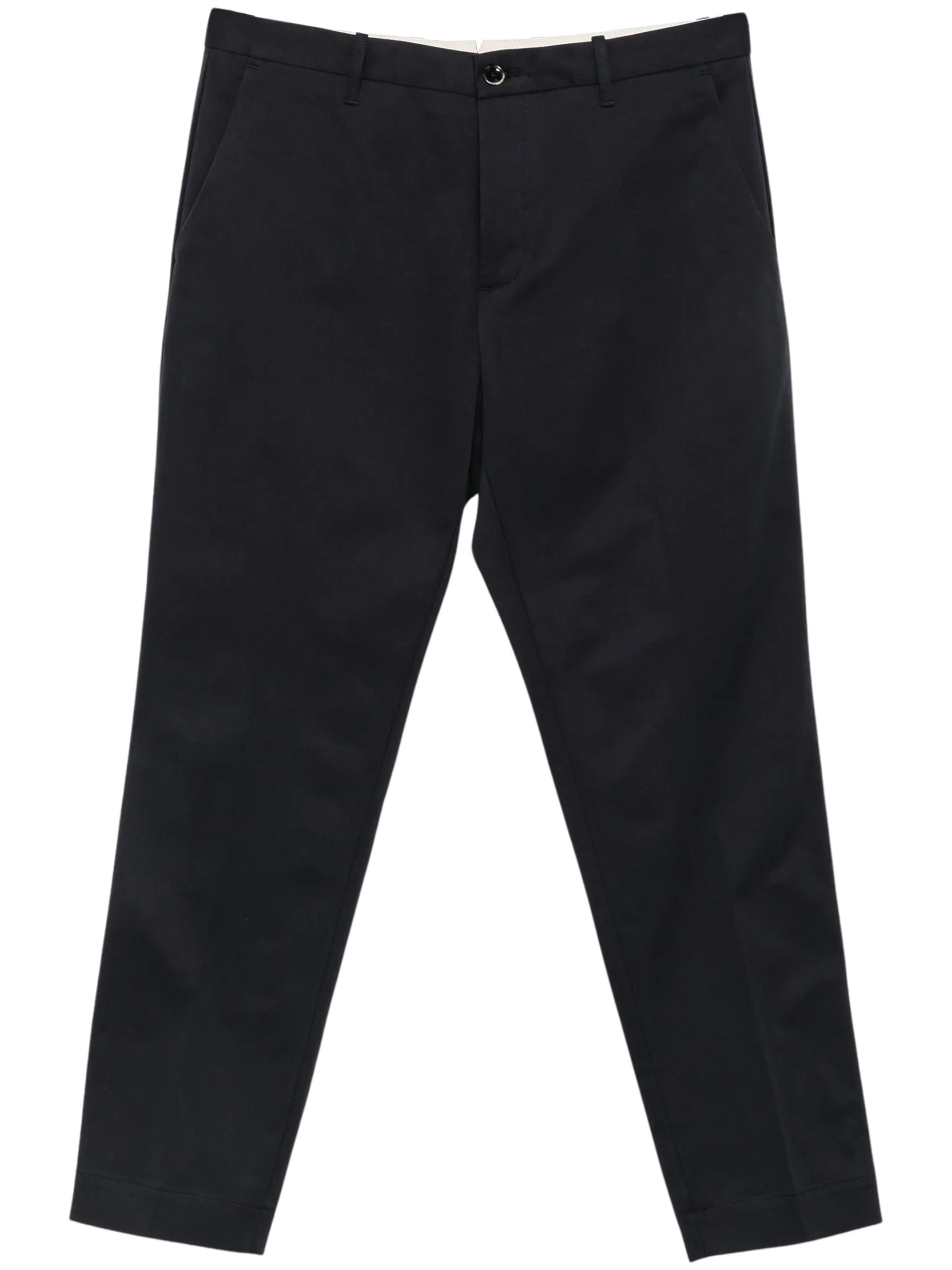 Slim-Fit Button-Fastening Chinos