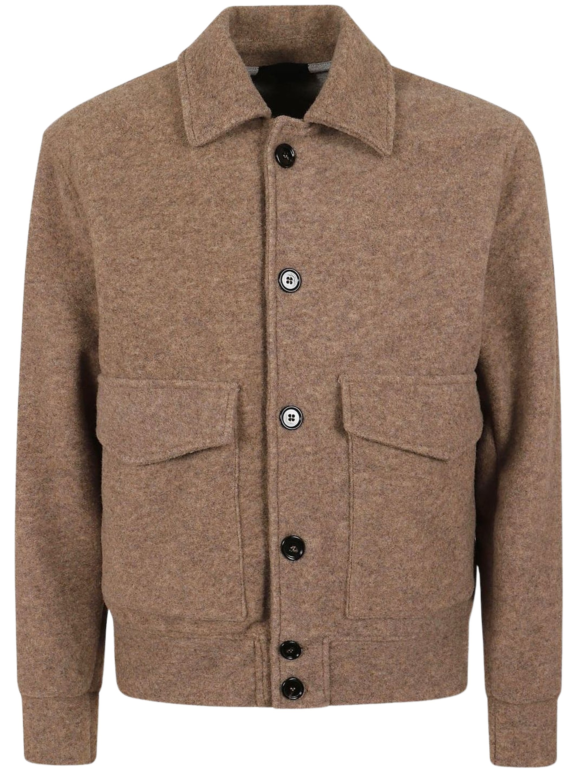 Flap-Pocket Regular Jacket