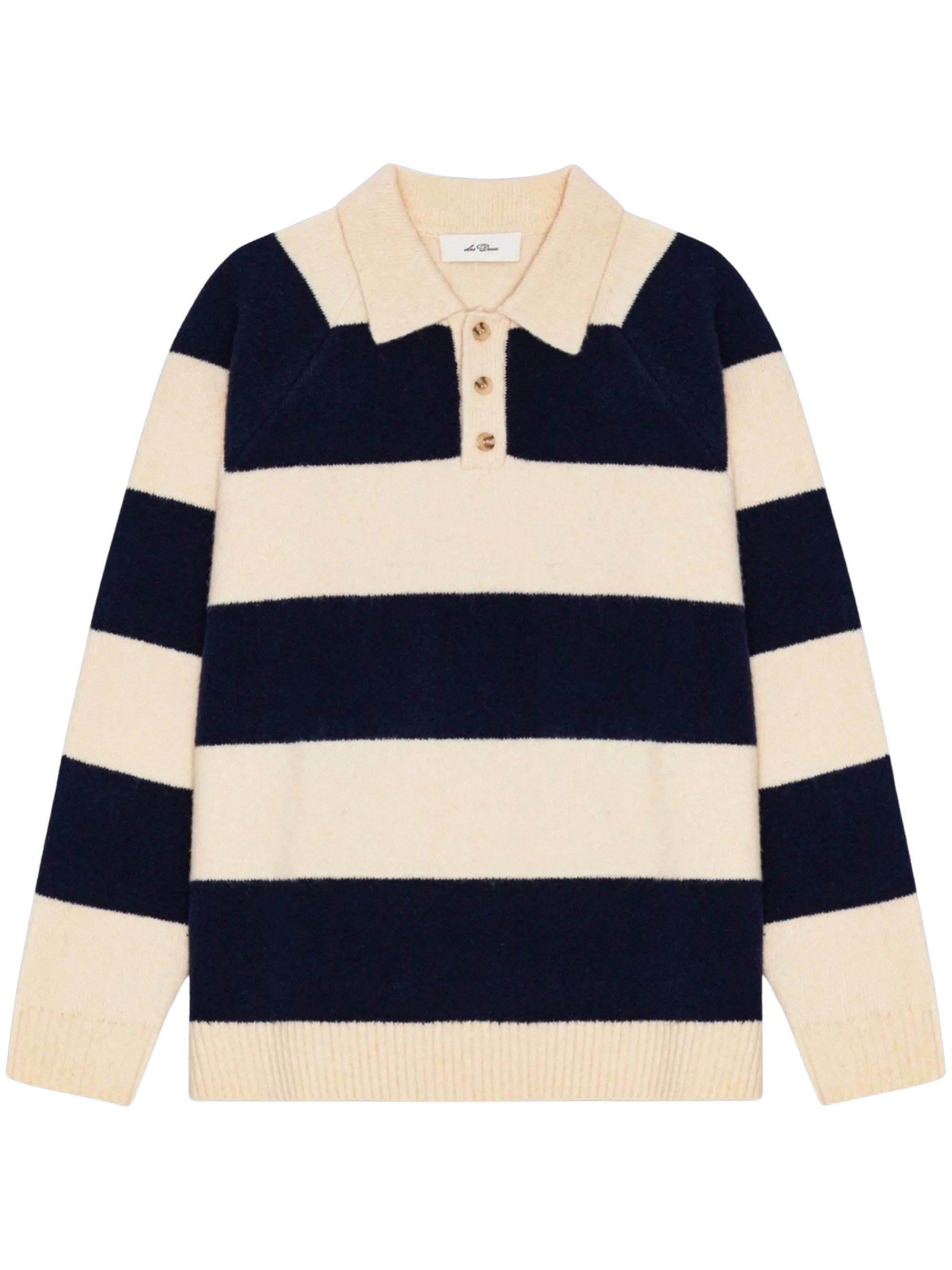 Striped Long-Sleeve Sweater