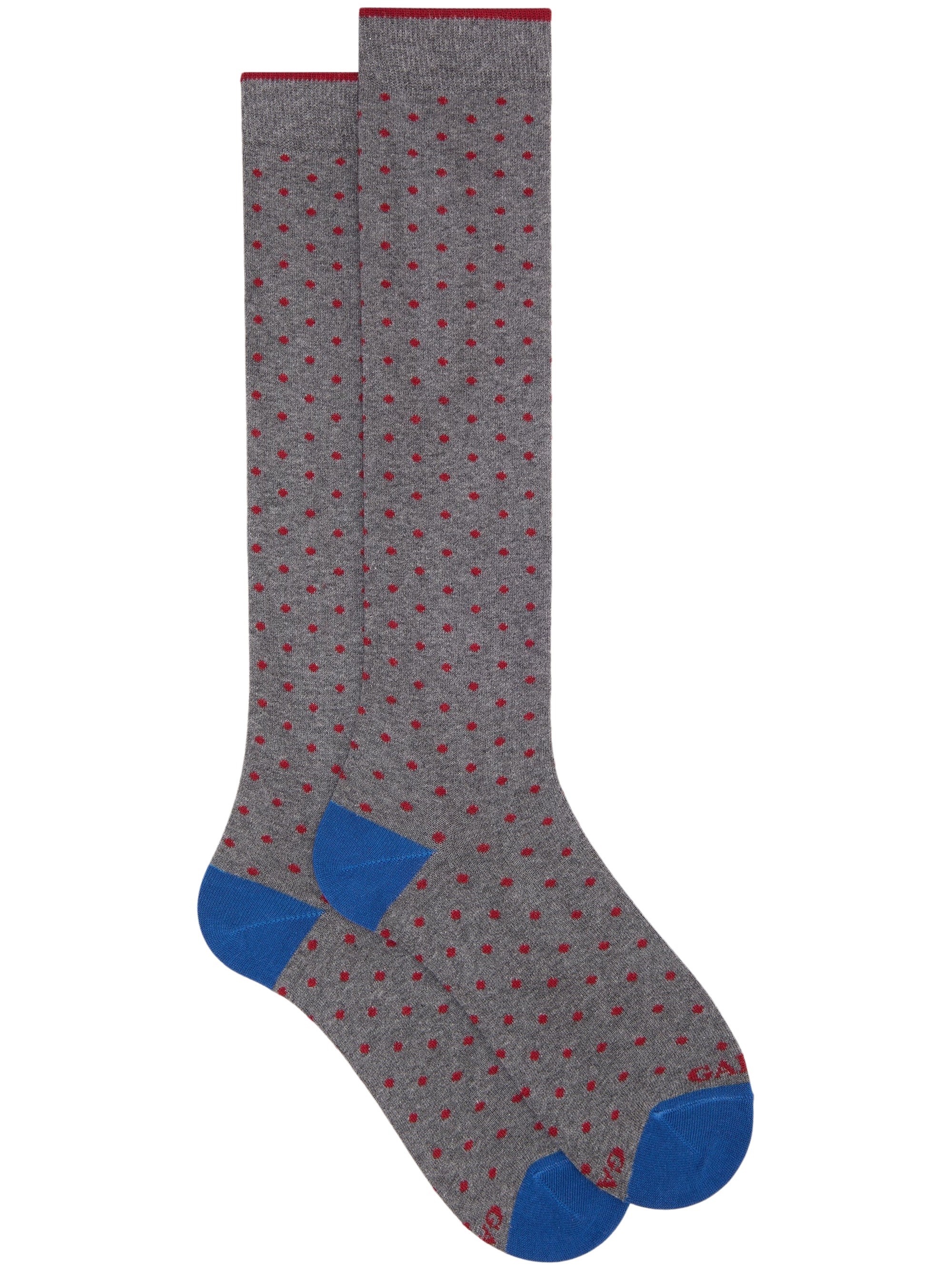 Long Grey Warm Cotton Socks