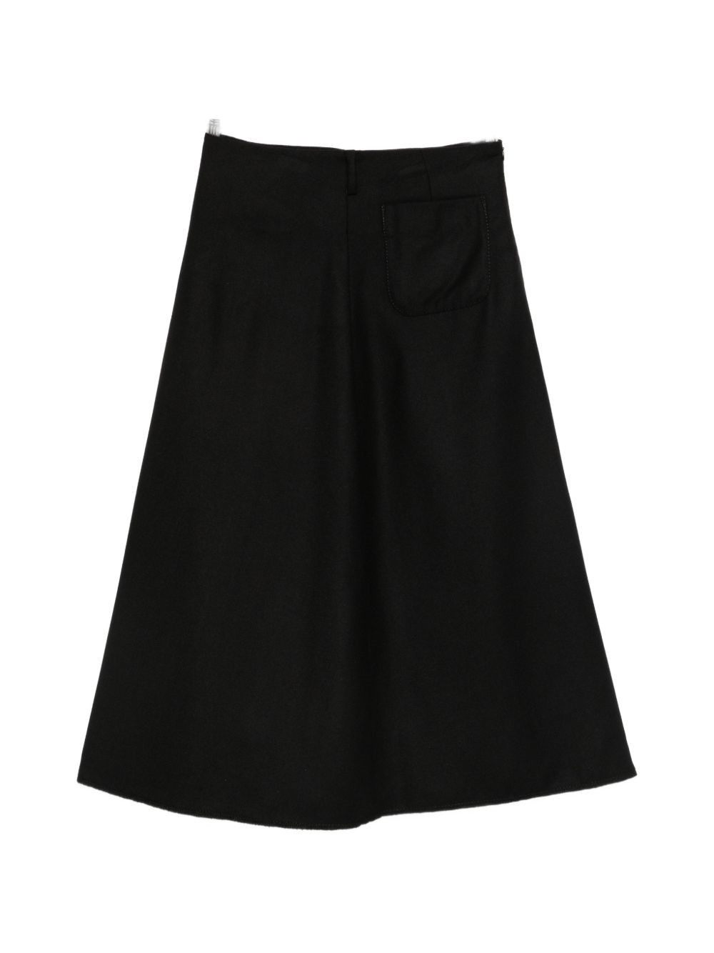 Wool Long Skirt