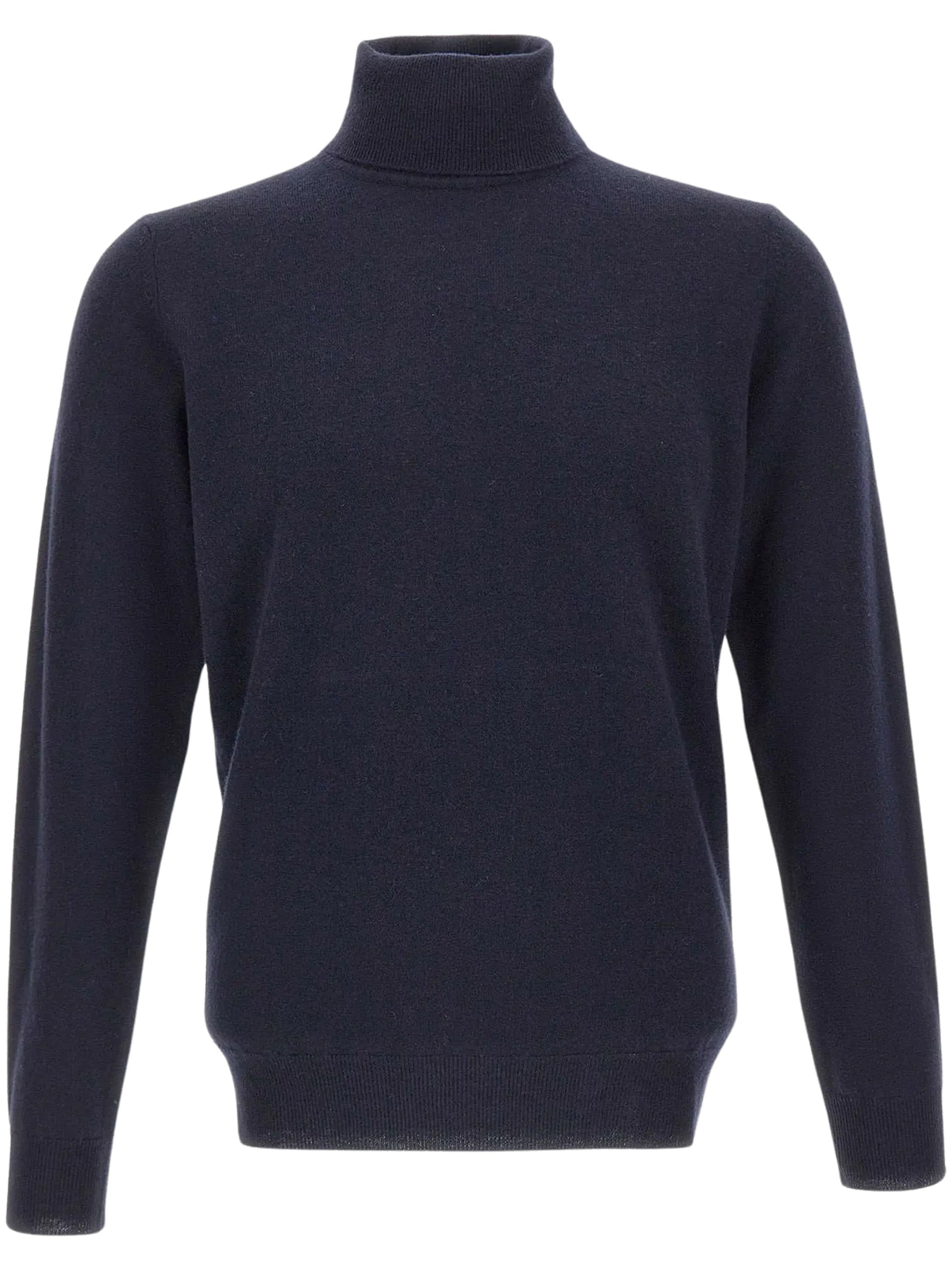 KANGRA Ribbed Turtleneck Knitted Sweater
