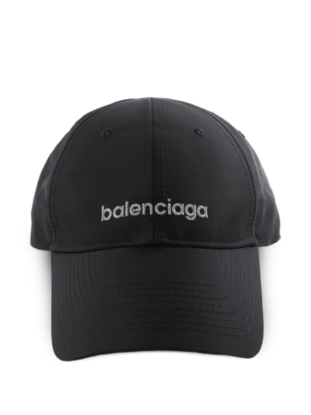 Casquette techwear noire à effet réfléchissant