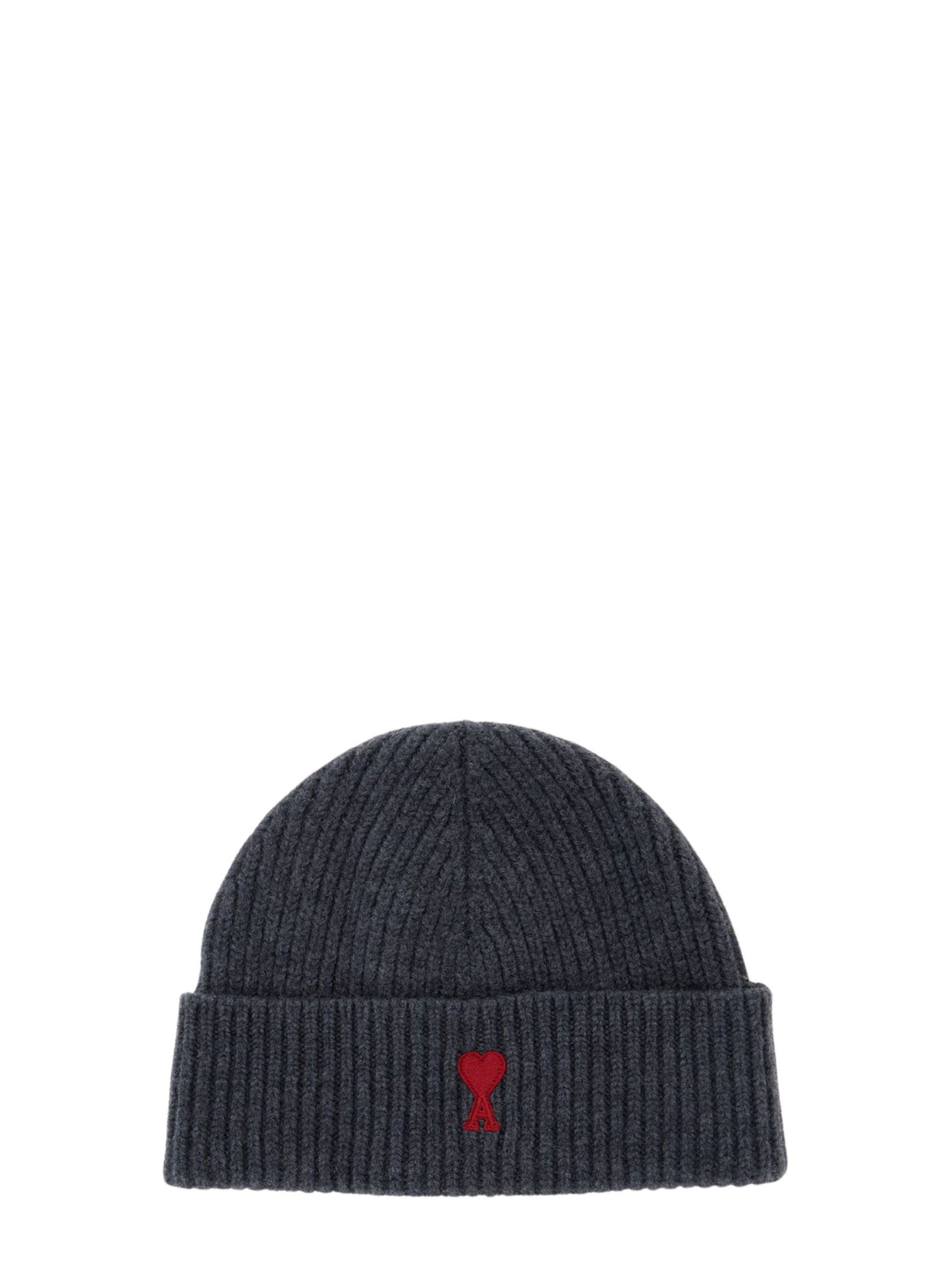 BEANIE WITH RED AMI DE COEUR