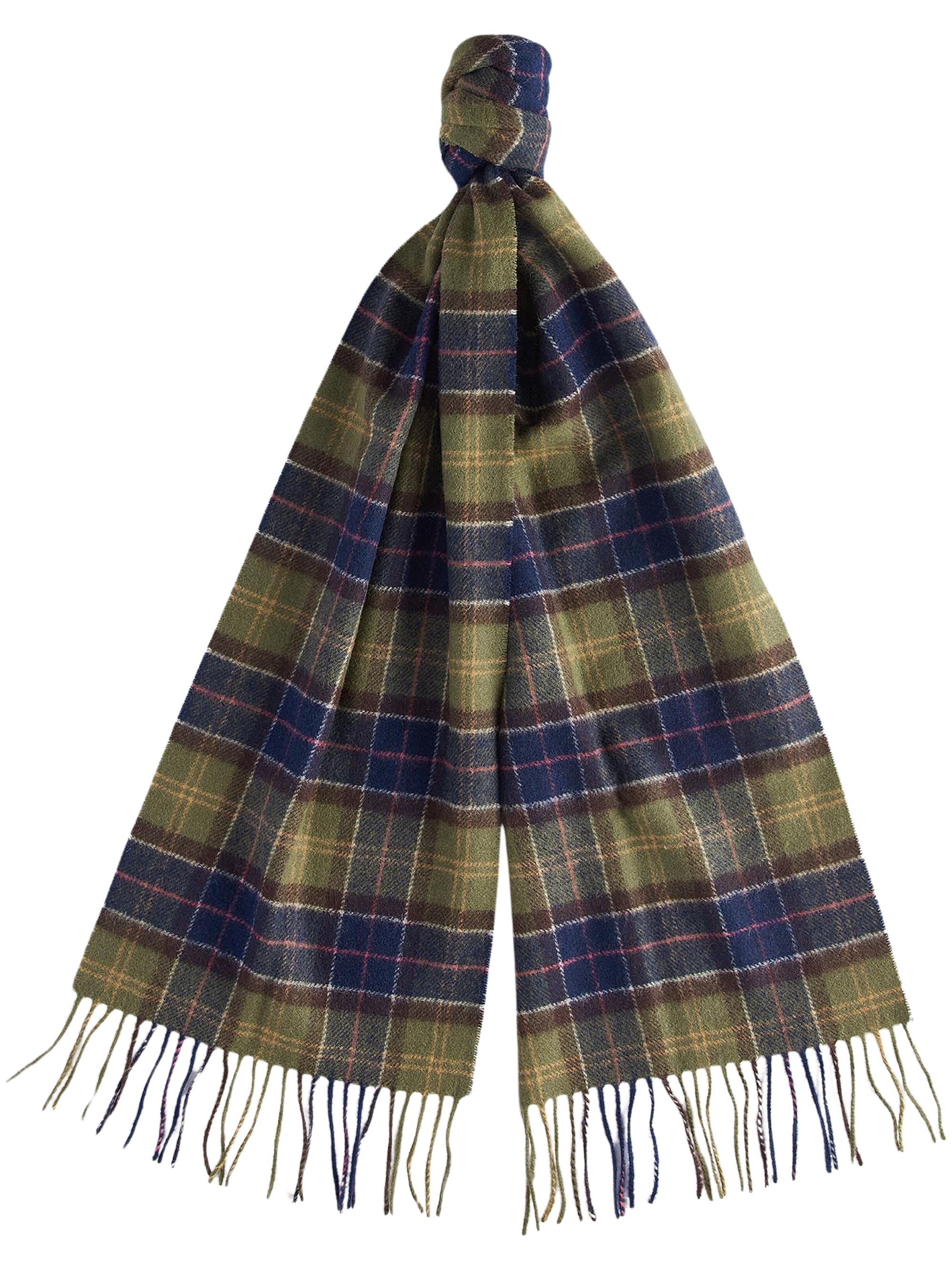 Barbour Tartan Wool Scarf
