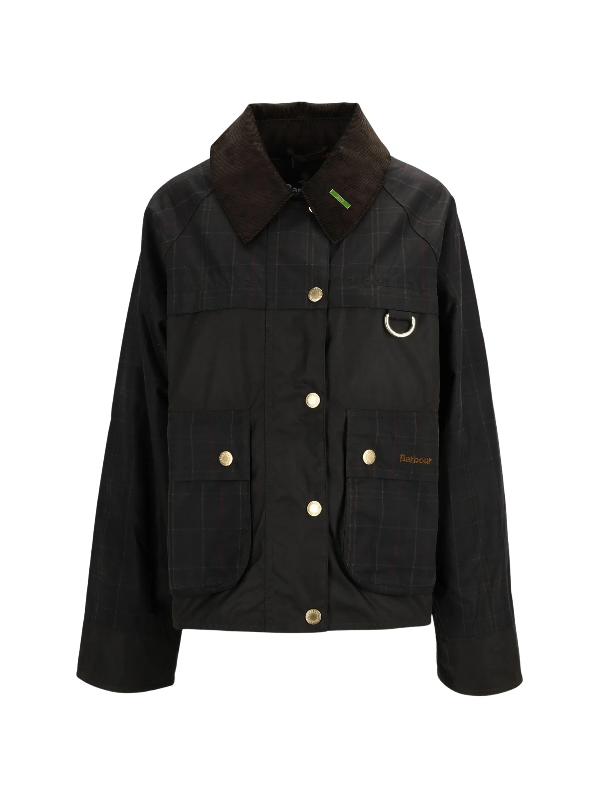Barbour Giacca Waxed Tartan Spey