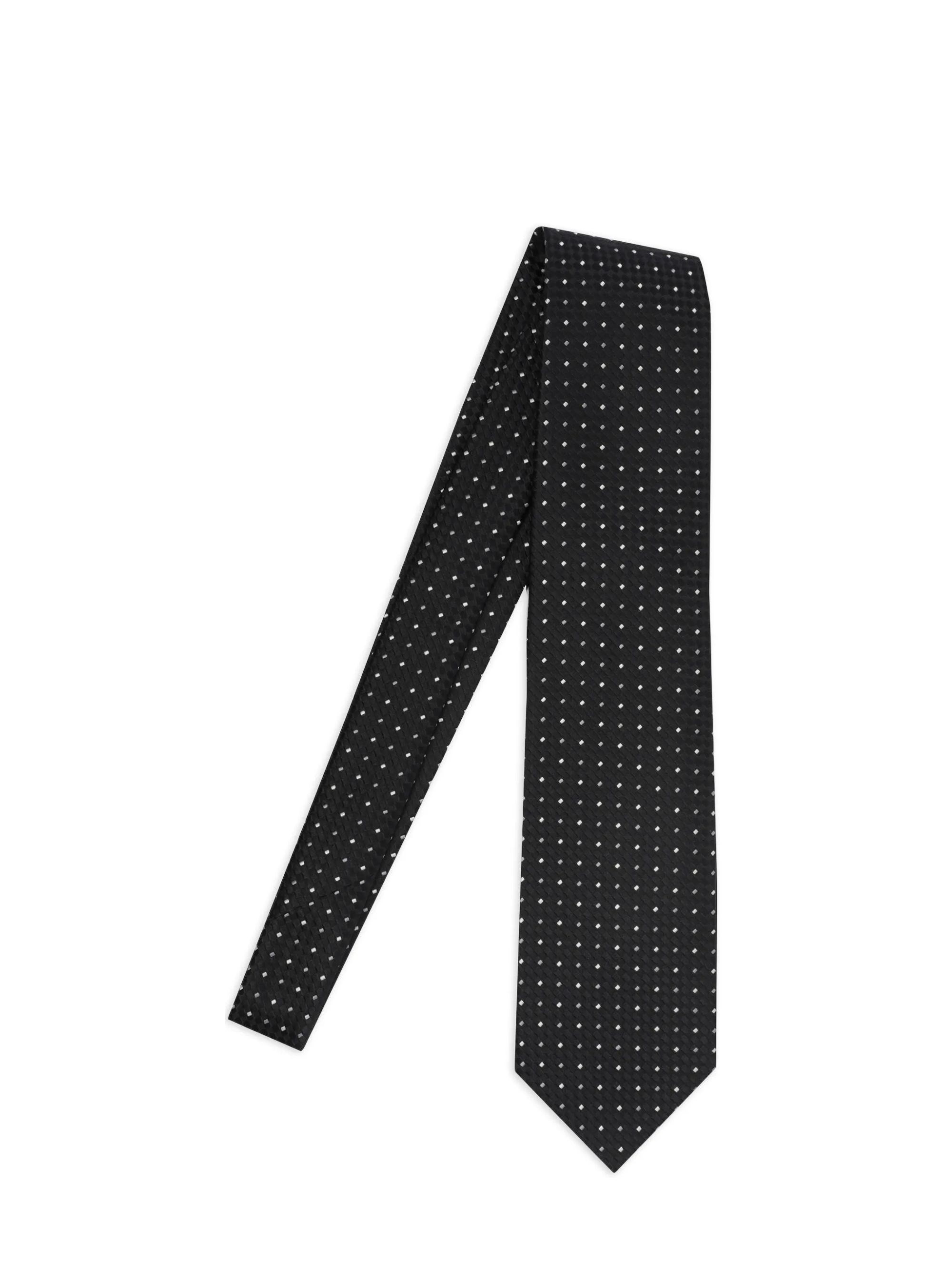 Silk tie with geometric pattern - Tom Ford, UNI