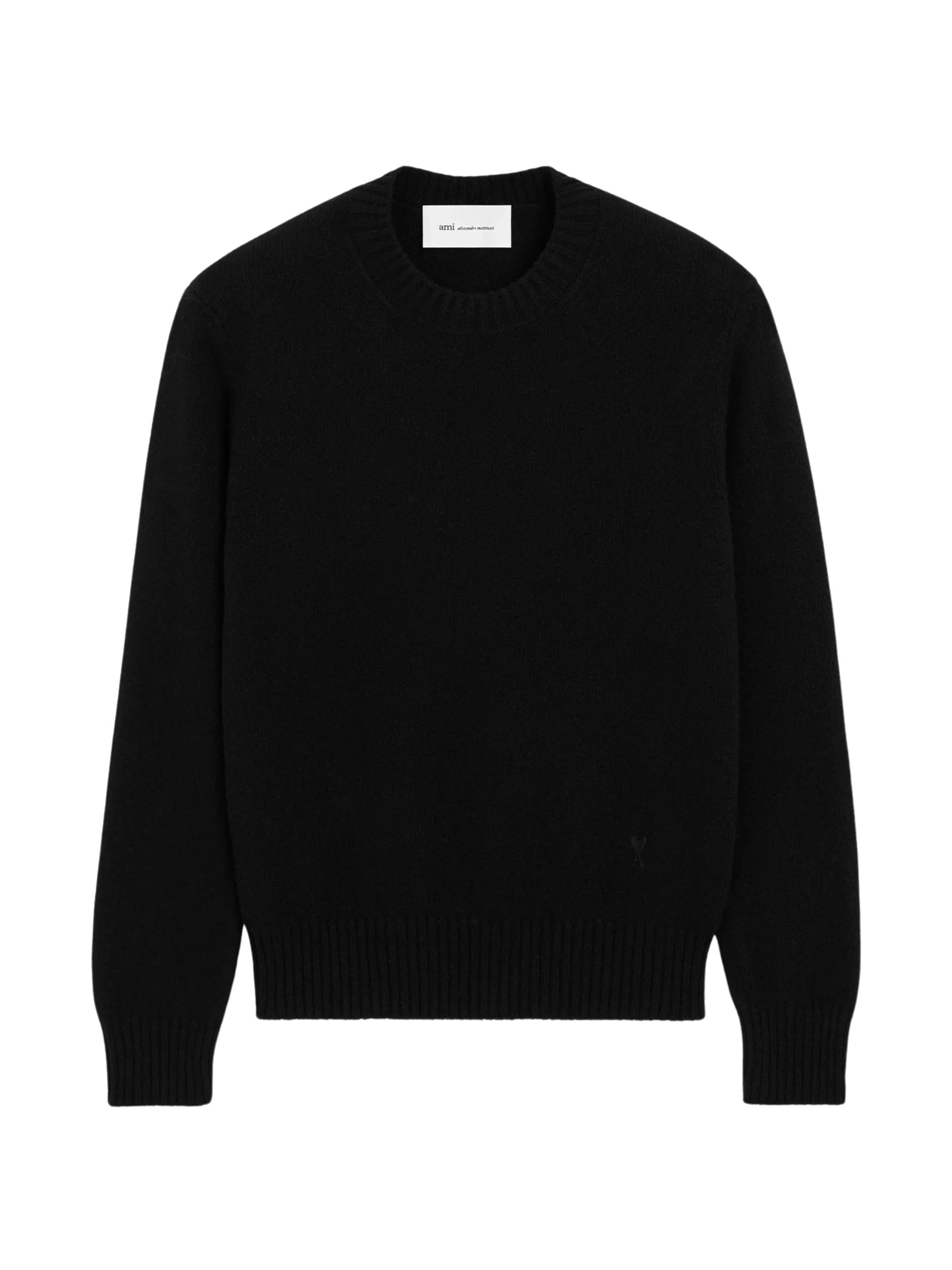 Ami Paris Crew-Neck Sweater