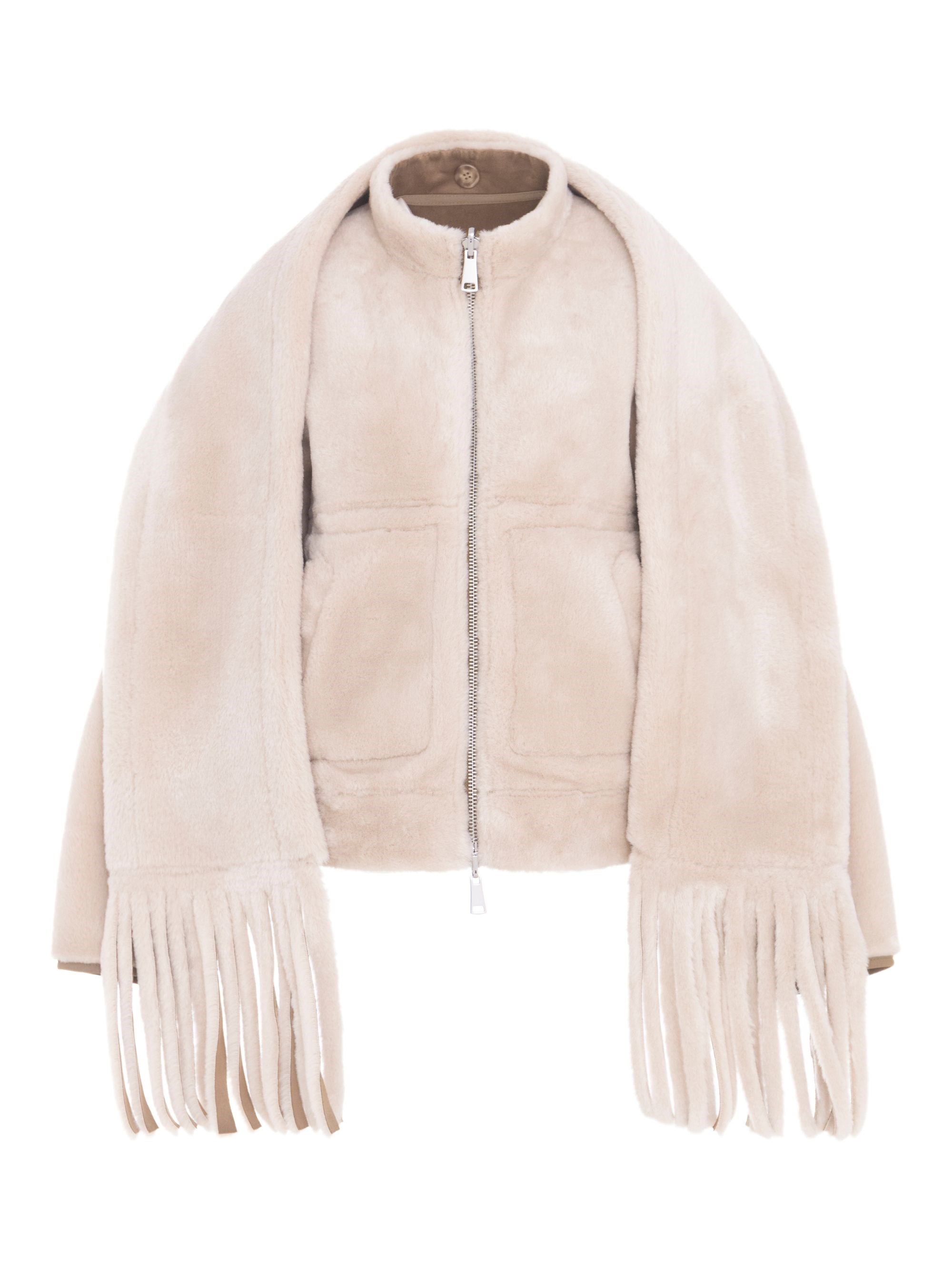 Urbancode Bomber Jacket With Scarf