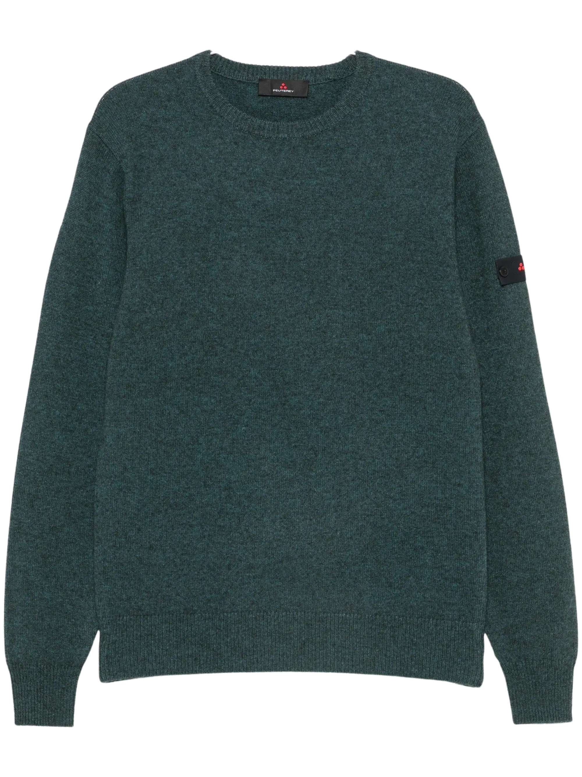 Peuterey Crew-Neck Sweater With Logo