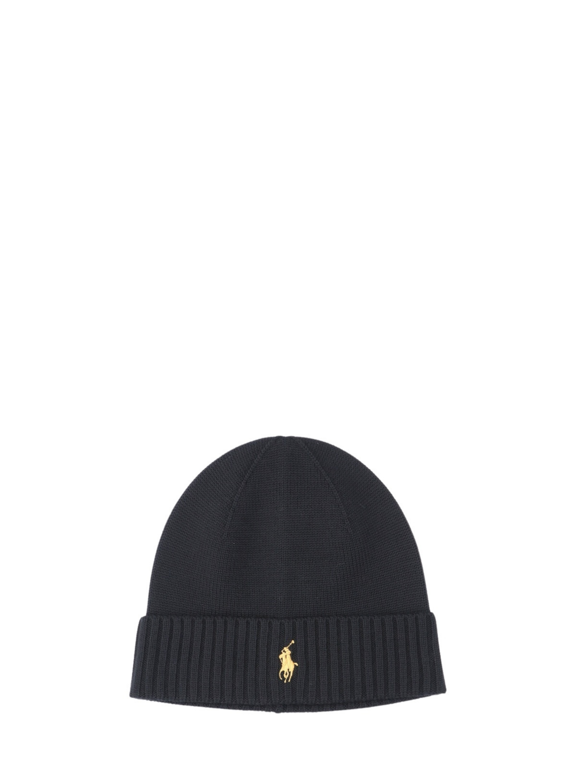 POLO RALPH LAUREN Beanie In Lana Con Ricamo Polo Pony