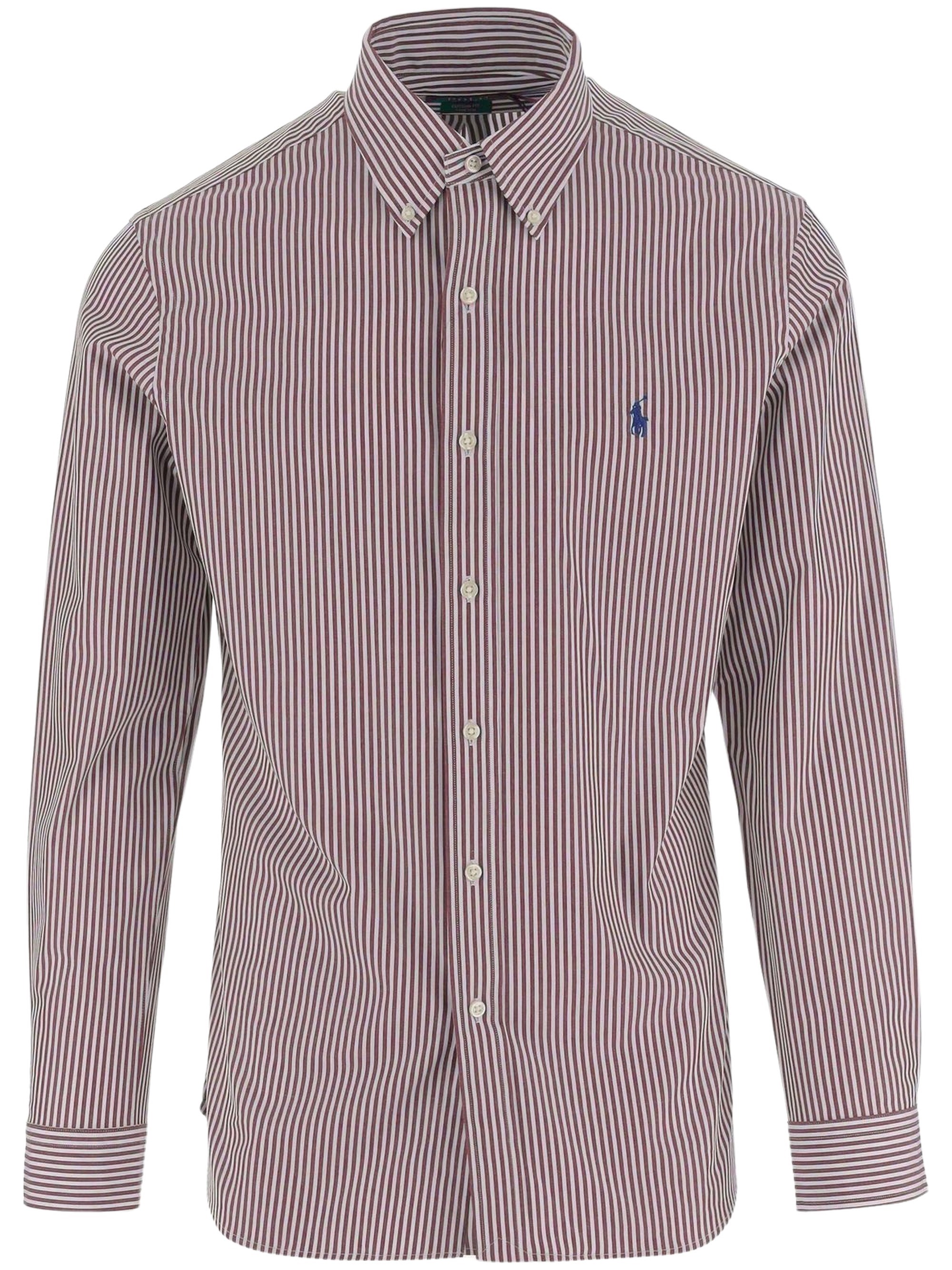 POLO RALPH LAUREN Camicia A Righe Con Bottoni