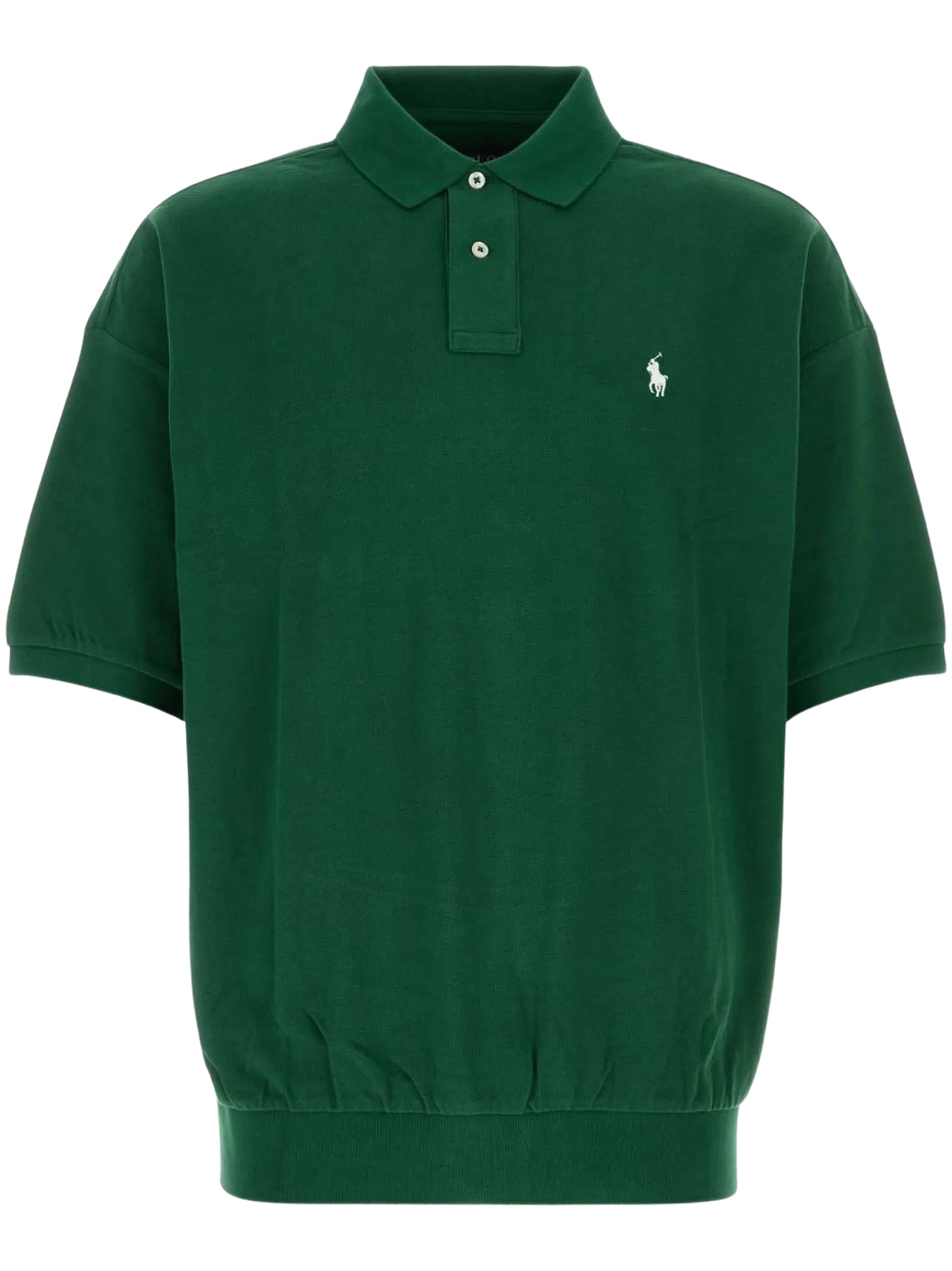POLO RALPH LAUREN Oversized Logo-Embroidered Polo Shirt POLO RALPH LAUREN Oversized Logo-Embroidered Polo Shirt