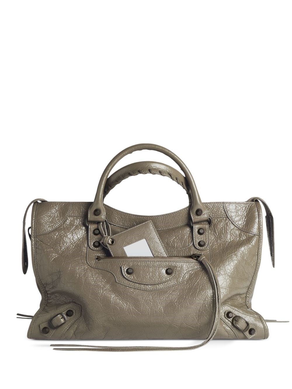 Balenciaga Le City Medium Leather Handbag