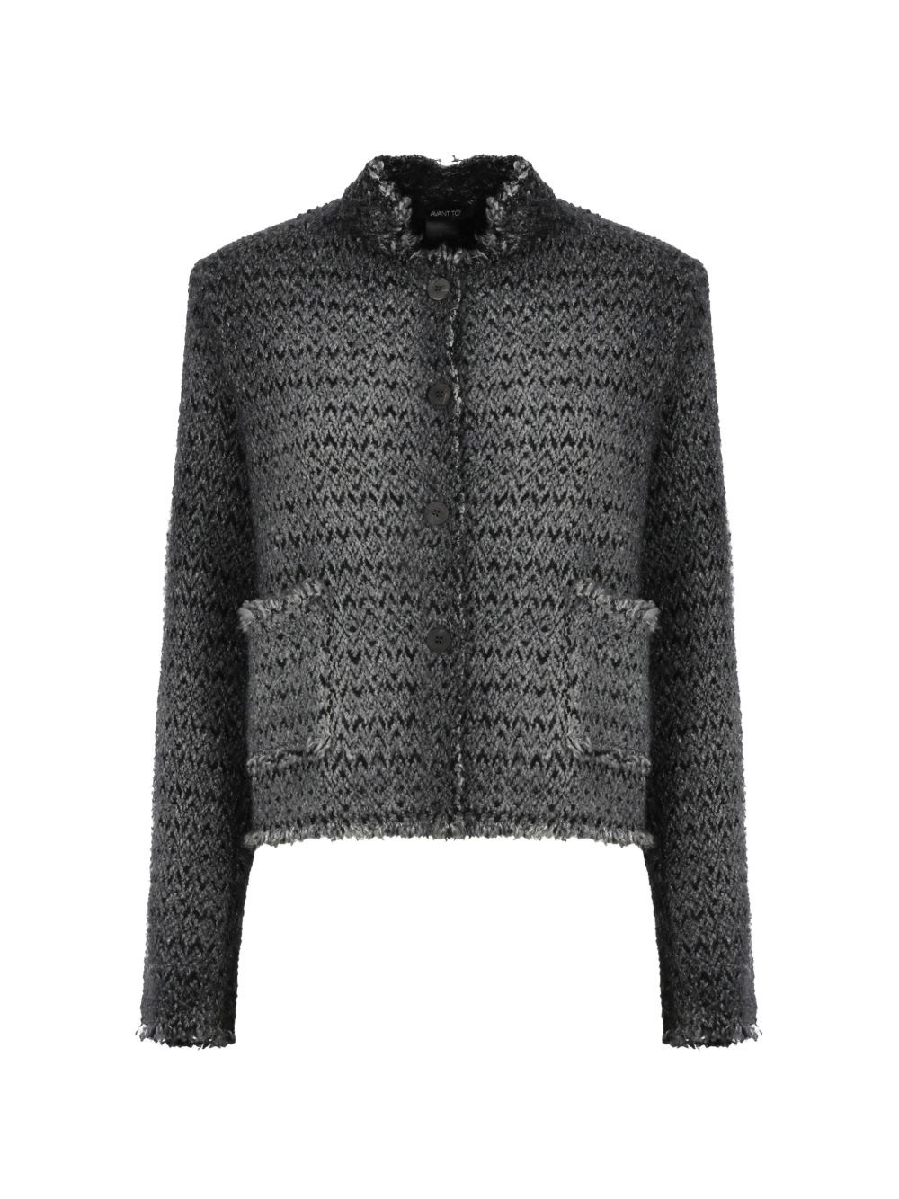 Wool Crewneck Jacket