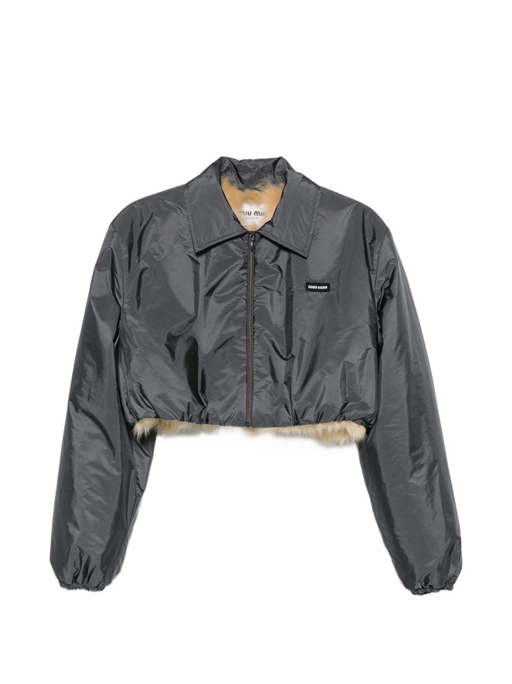 Miu Miu Cropped Blouson Jacket