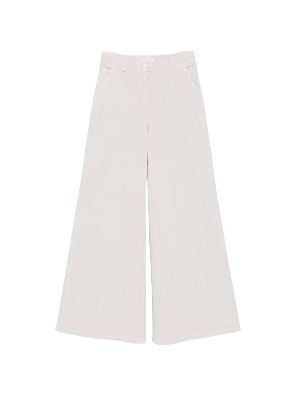 Via Masini 80 Cotton Wide-Leg Trousers