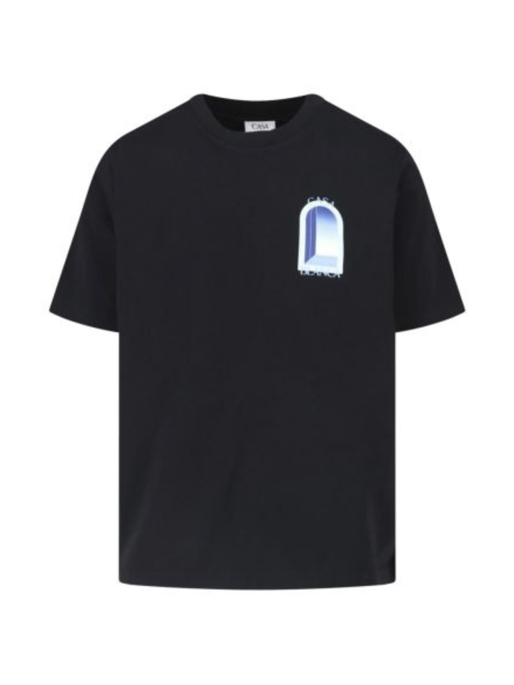 Casablanca Gradient Arch-Print T-Shirt - Male - T-Shirts - Black - L - Tops - Image 4