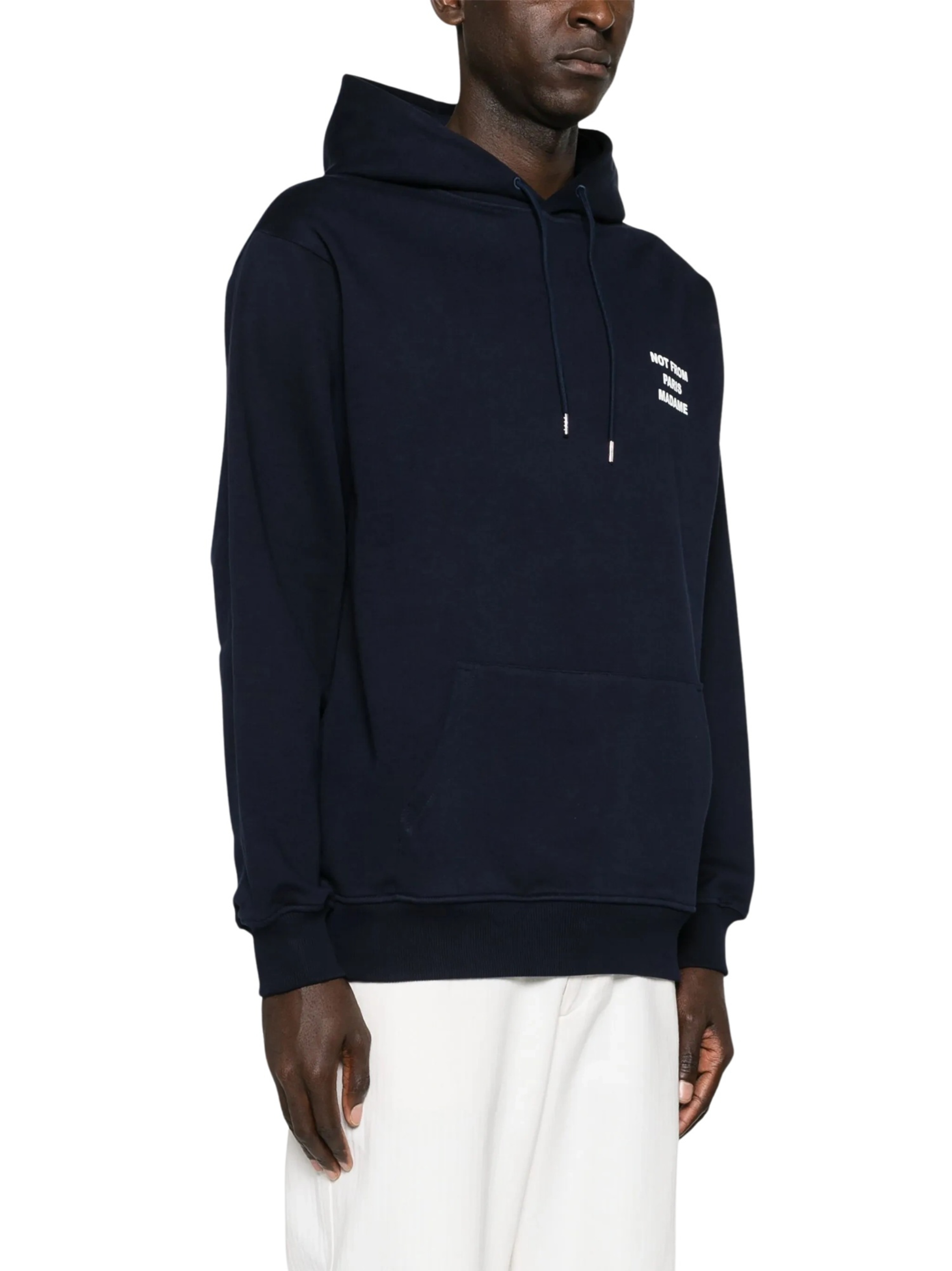 DROLE DE MONSIEUR Slogan-Print Hoodie By Drole De Monsieur