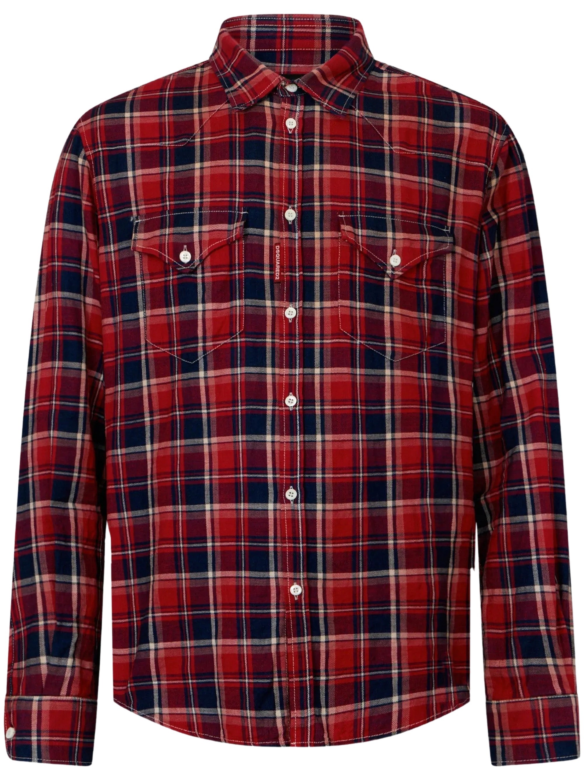 D2 - Camicia Classic Check Western Canadian, Uomo, Fantasia, Taglia: 50
