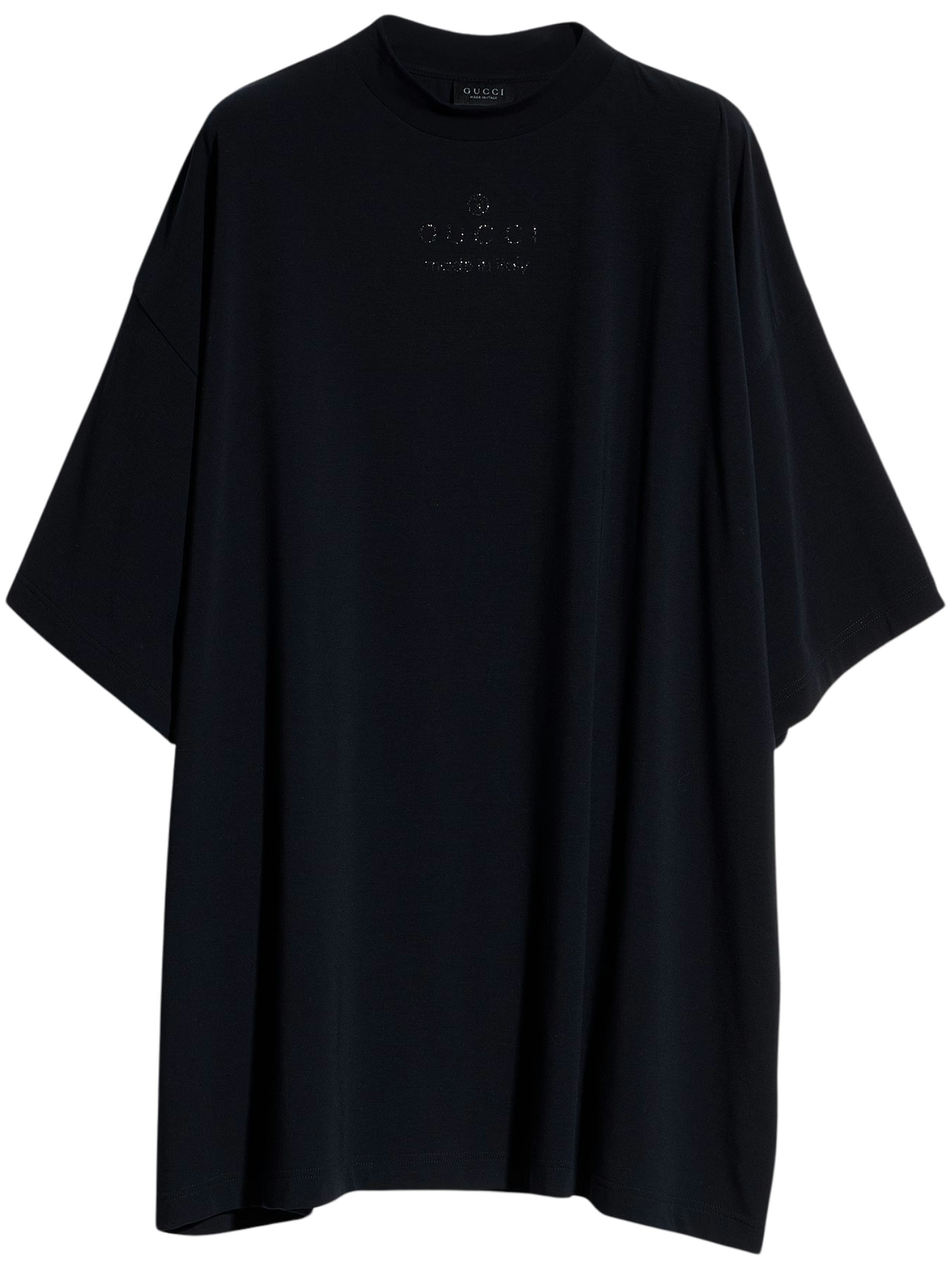 Gucci T-Shirt In Jersey Di Modal Con Stampa Di Gucci