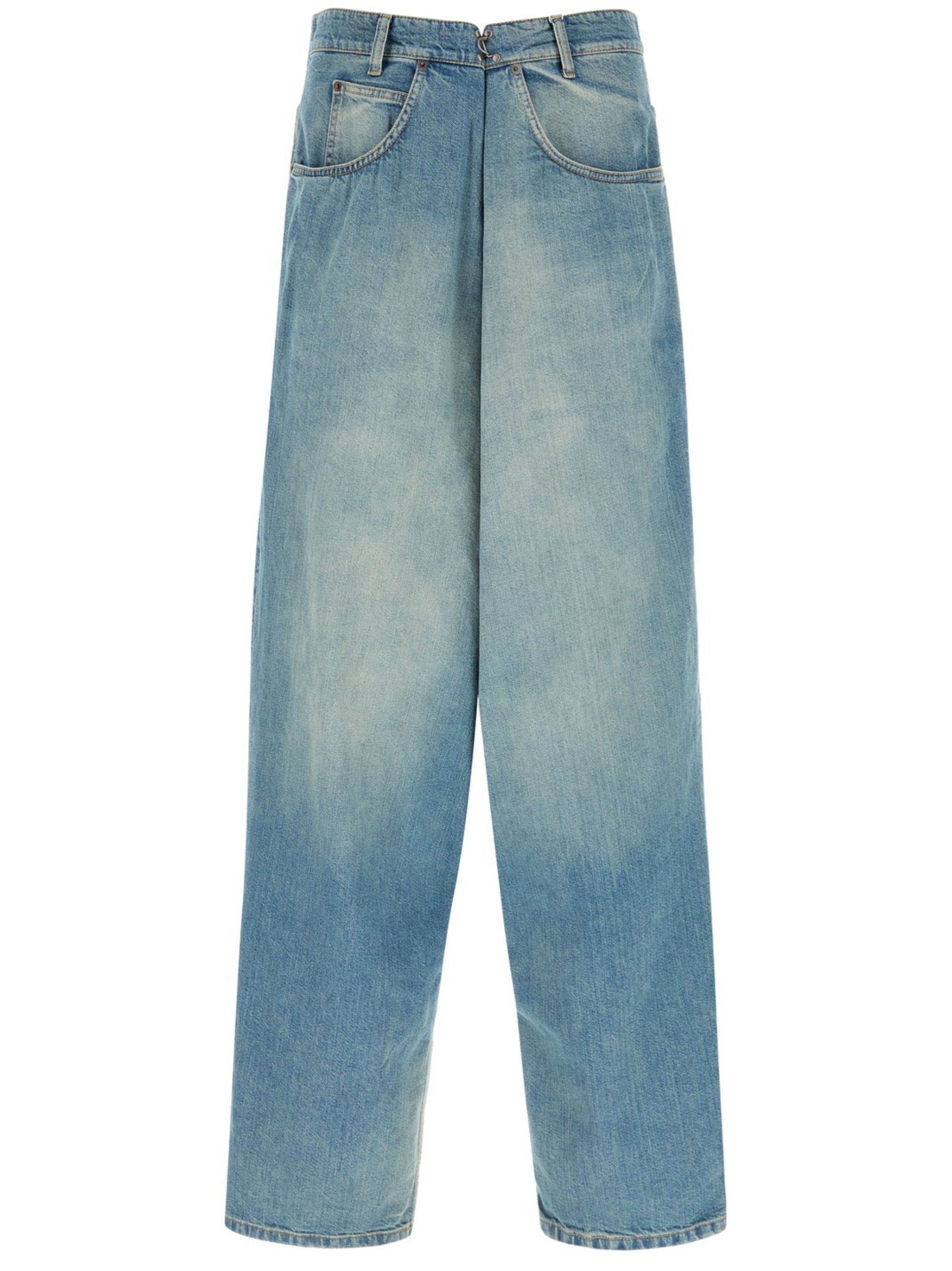 Maison Margiela Wide-Leg Wrap Jeans