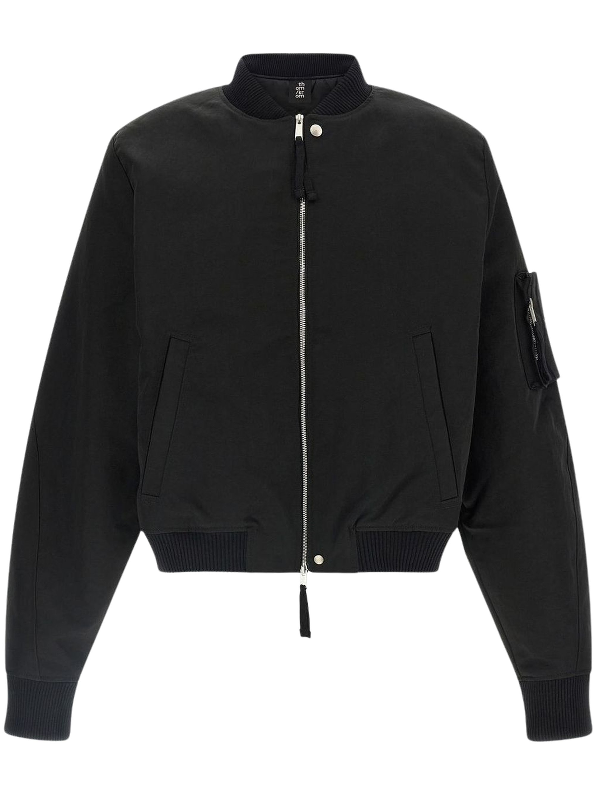 Zip Pocket Bomber Jacket