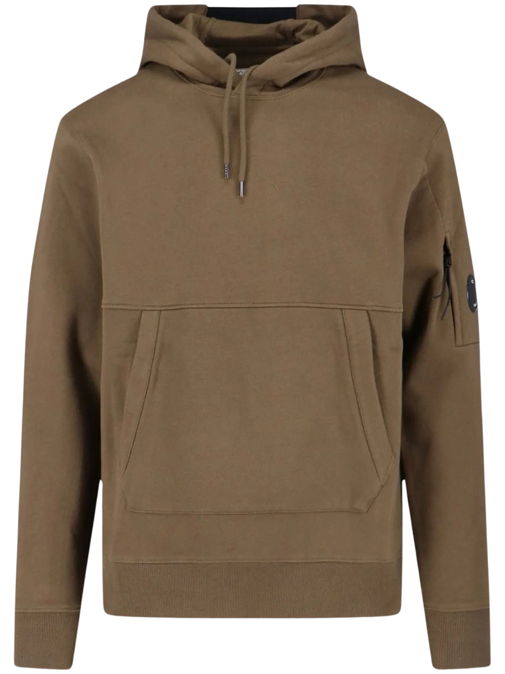 C.P. Company felpa con cappuccio in cotone da uomo