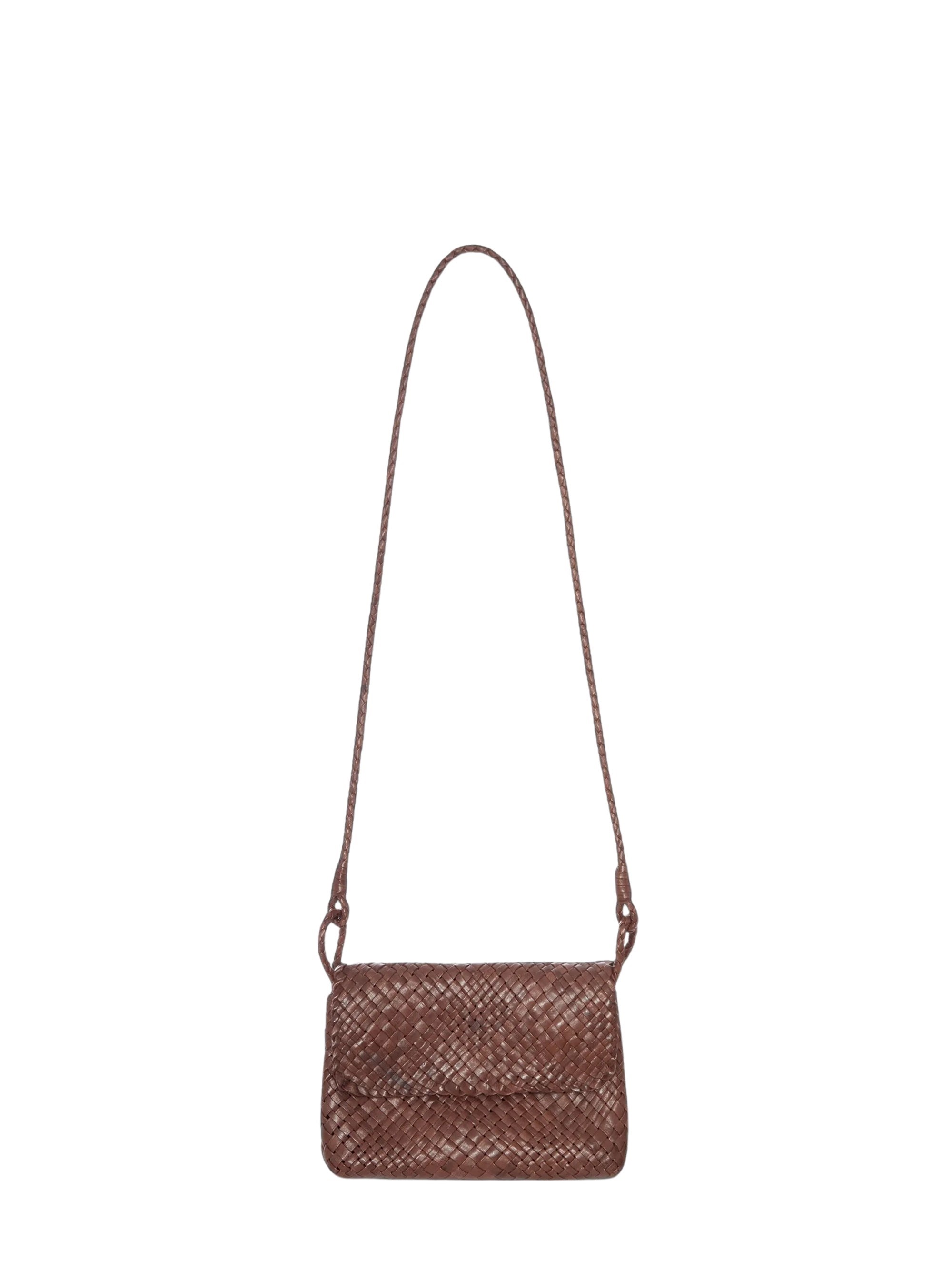 IBELIV Borsa A Tracolla In Pelle Intrecciata Paris